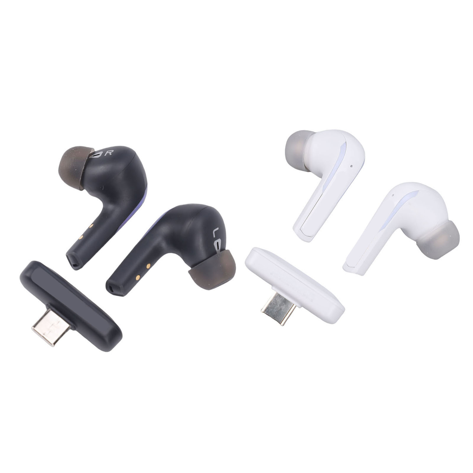 New Wireless Earbuds With ENC Mic 2.4GHz 3D Stereo BT 5.3 Headphones With USB C - Picture 13 of 18