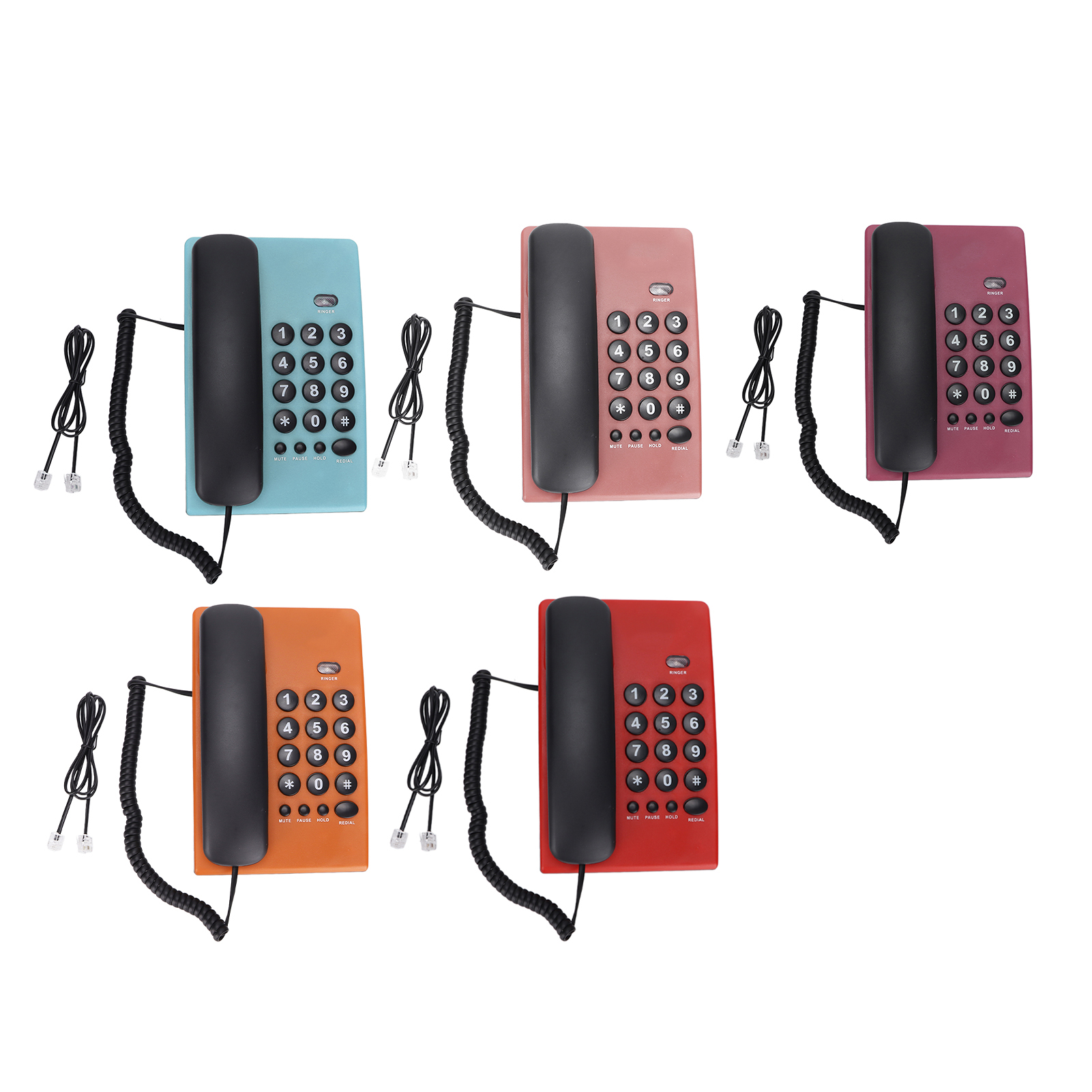 KXT504 Home Landline Multi Functional Battery Free Corded Telephone With Dua Fit - Afbeelding 36 van 37