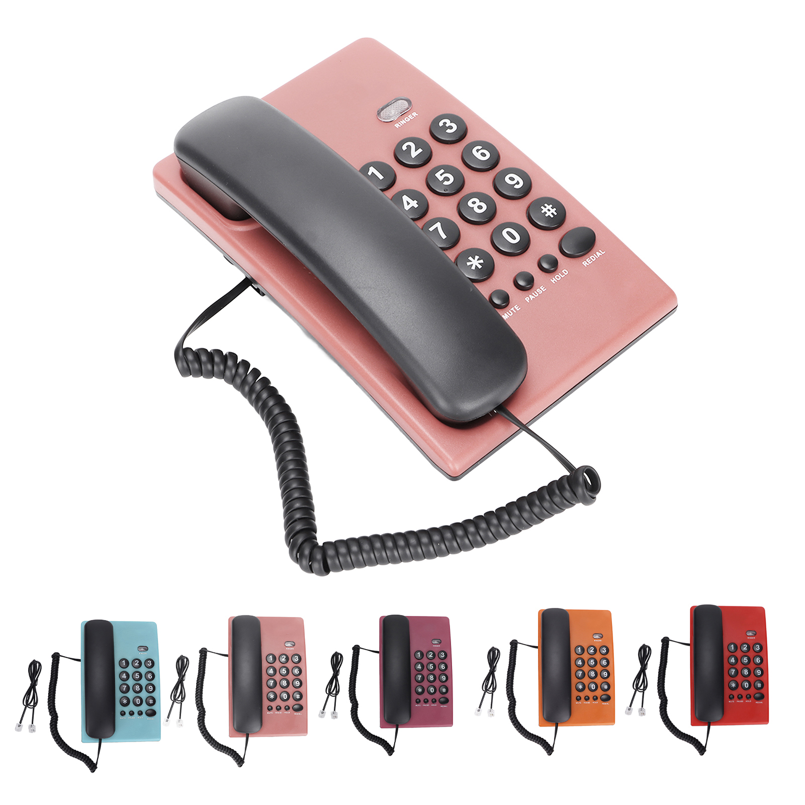 KXT504 Home Landline Multi Functional Battery Free Corded Telephone With Dua Fit - Afbeelding 35 van 37