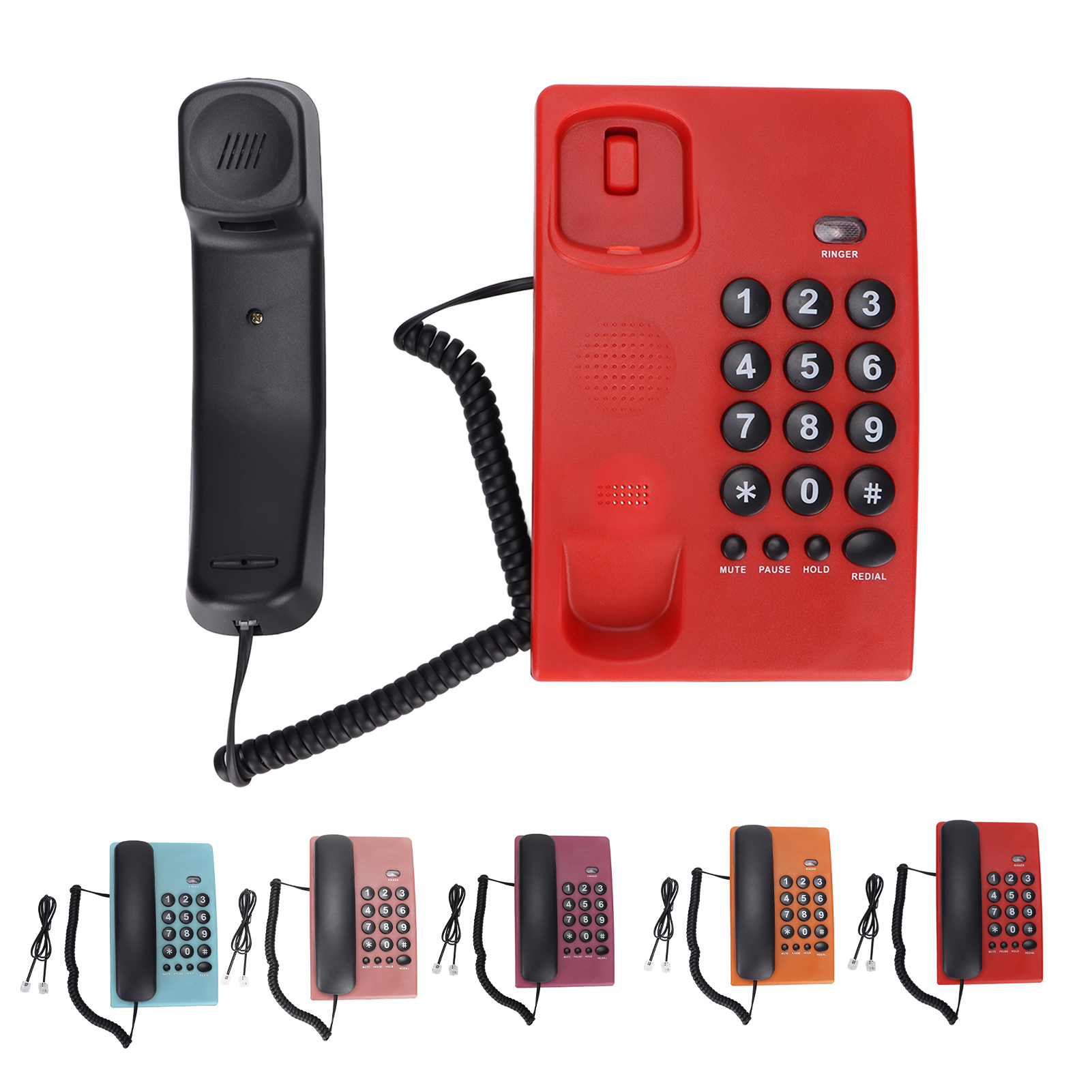 KXT504 Home Landline Multi Functional Battery Free Corded Telephone With Dua Fit - Afbeelding 25 van 37