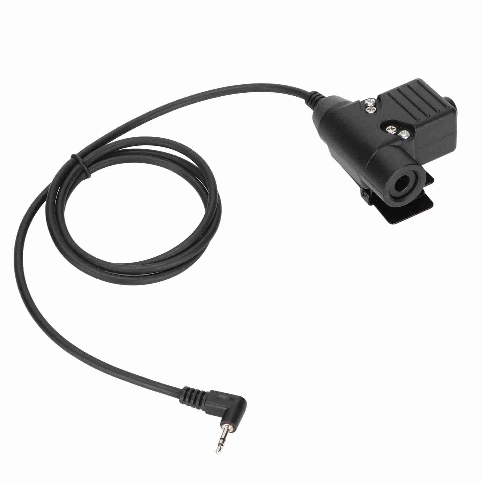 7.1mm Military Headphone Noise Reduction Sound Pick Up Headset With U94 PPT F DB - Zdjęcie 16 z 21