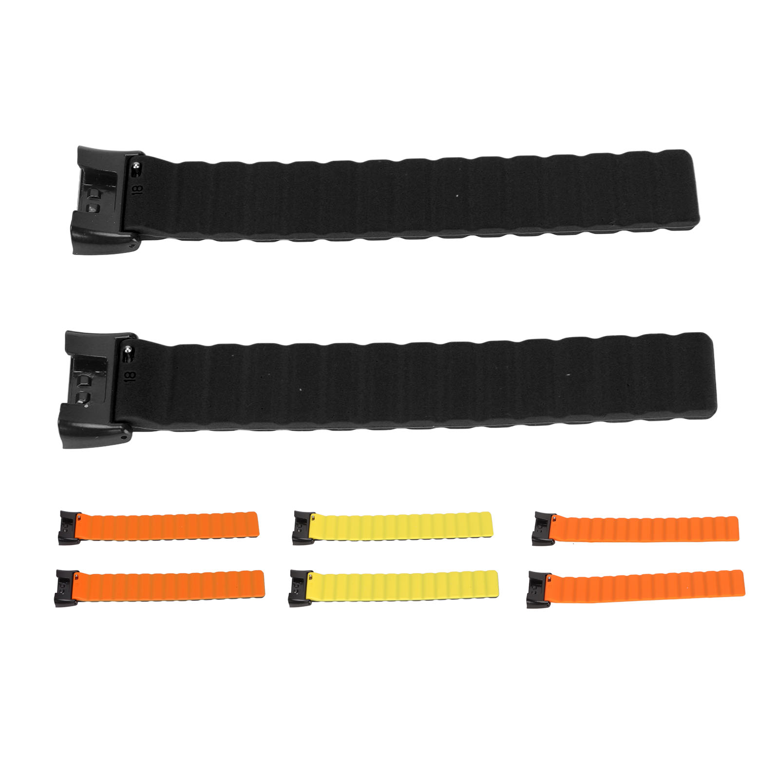 2x silikonowy magnetyczny pasek do zegarka regulowany pasek do inteligentnego noszenia acc FY - Zdjęcie 28 z 35