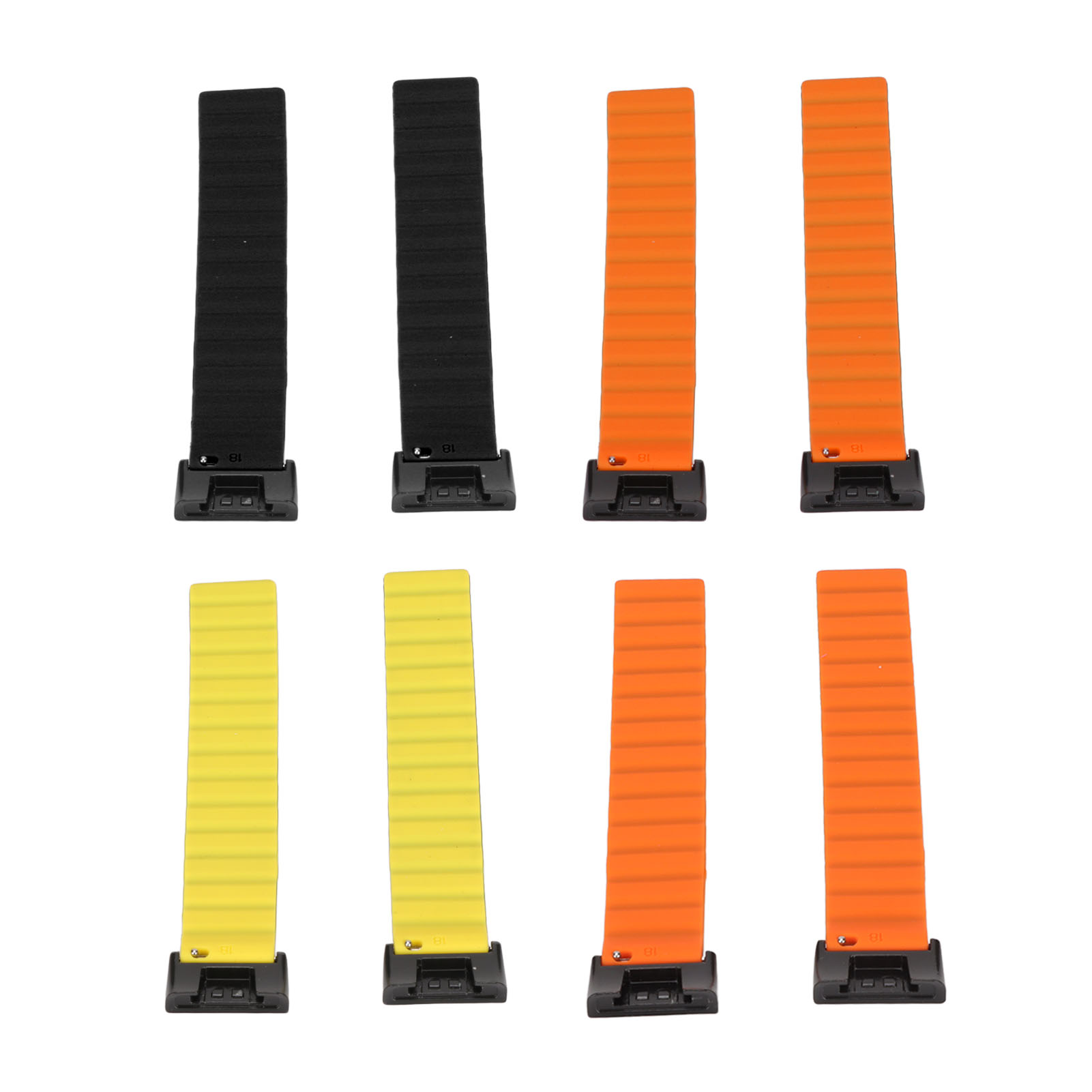 2x silikonowy magnetyczny pasek do zegarka regulowany pasek do inteligentnego noszenia acc CB - Zdjęcie 30 z 35