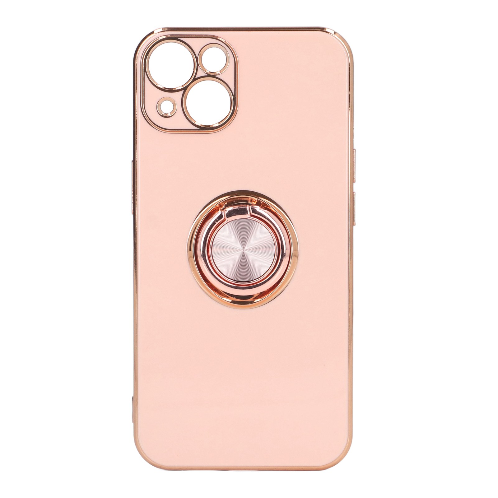 Mobile Phone Case For 13 With Rose Gold Glitter Plated Ring Stand Ult EOM - Photo 17 sur 21