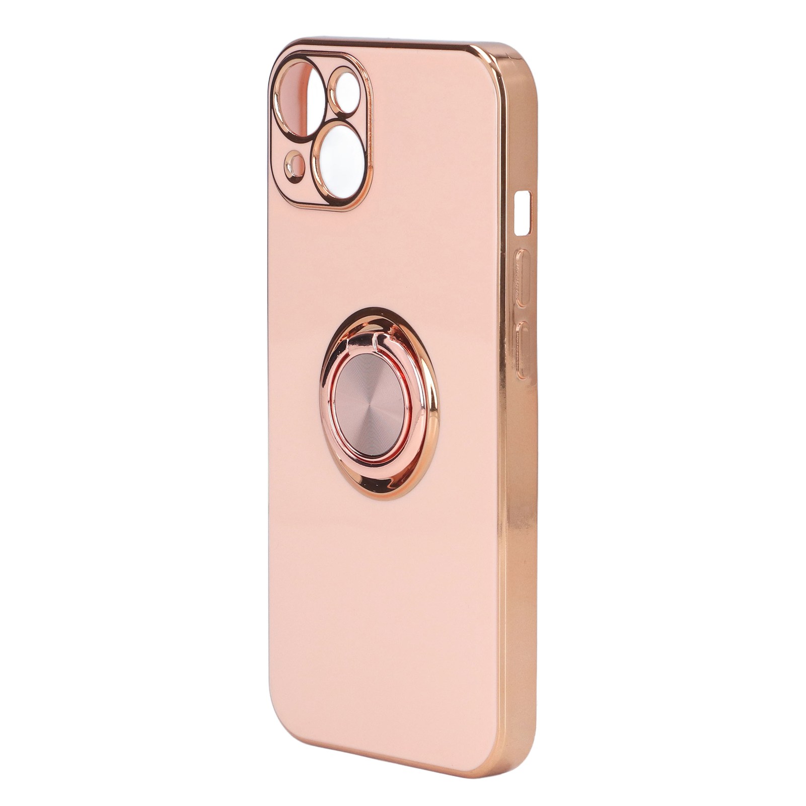 Mobile Phone Case For 13 With Rose Gold Glitter Plated Ring Stand Ult EOM - Photo 14 sur 21