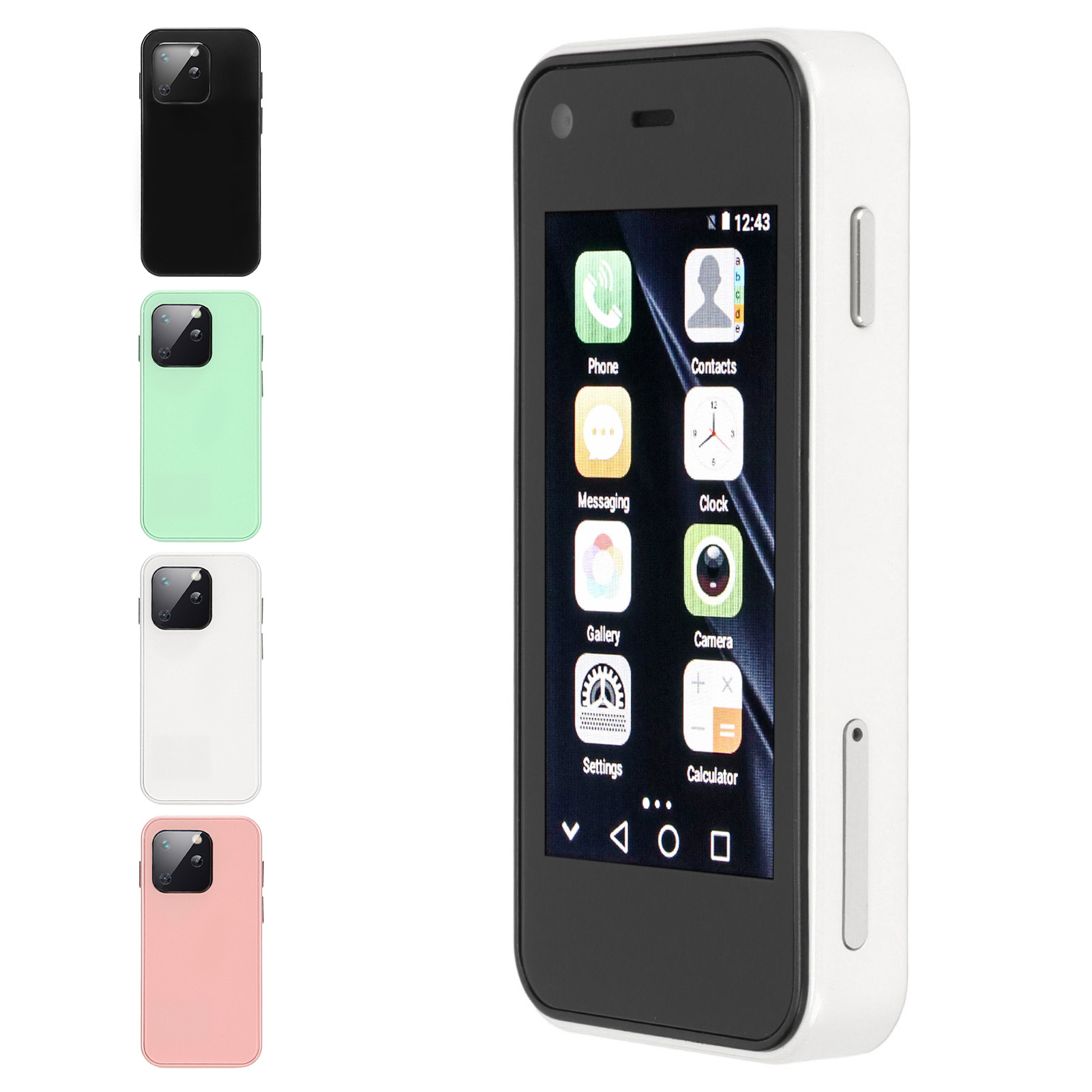 Smartphone Mini Size 2.5in HD Touchscreen Lightweight Cell Phone For Working 1GB - Picture 34 of 36