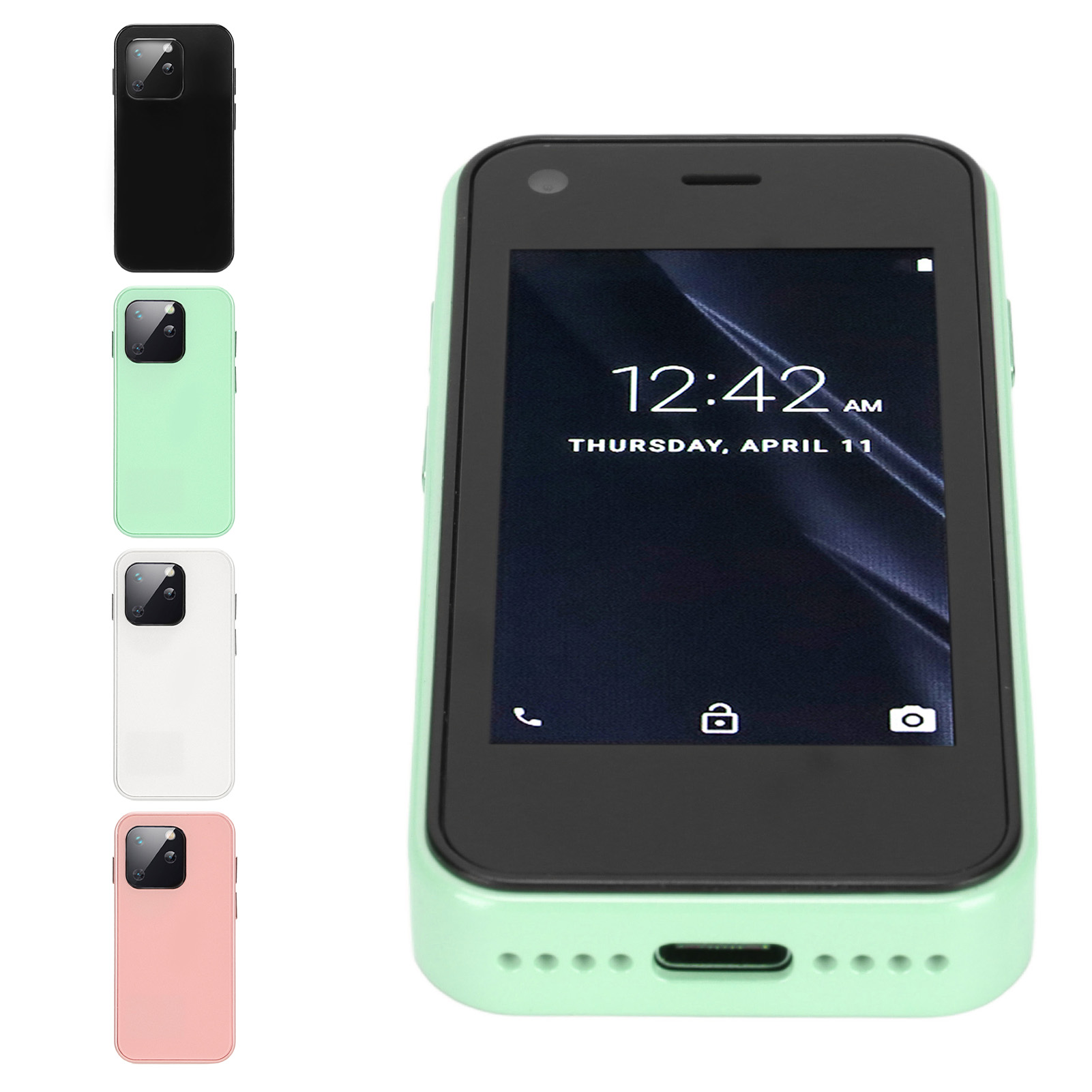 Smartphone Mini Size 2.5in HD Touchscreen Lightweight Cell Phone For Working 1GB - Picture 29 of 36