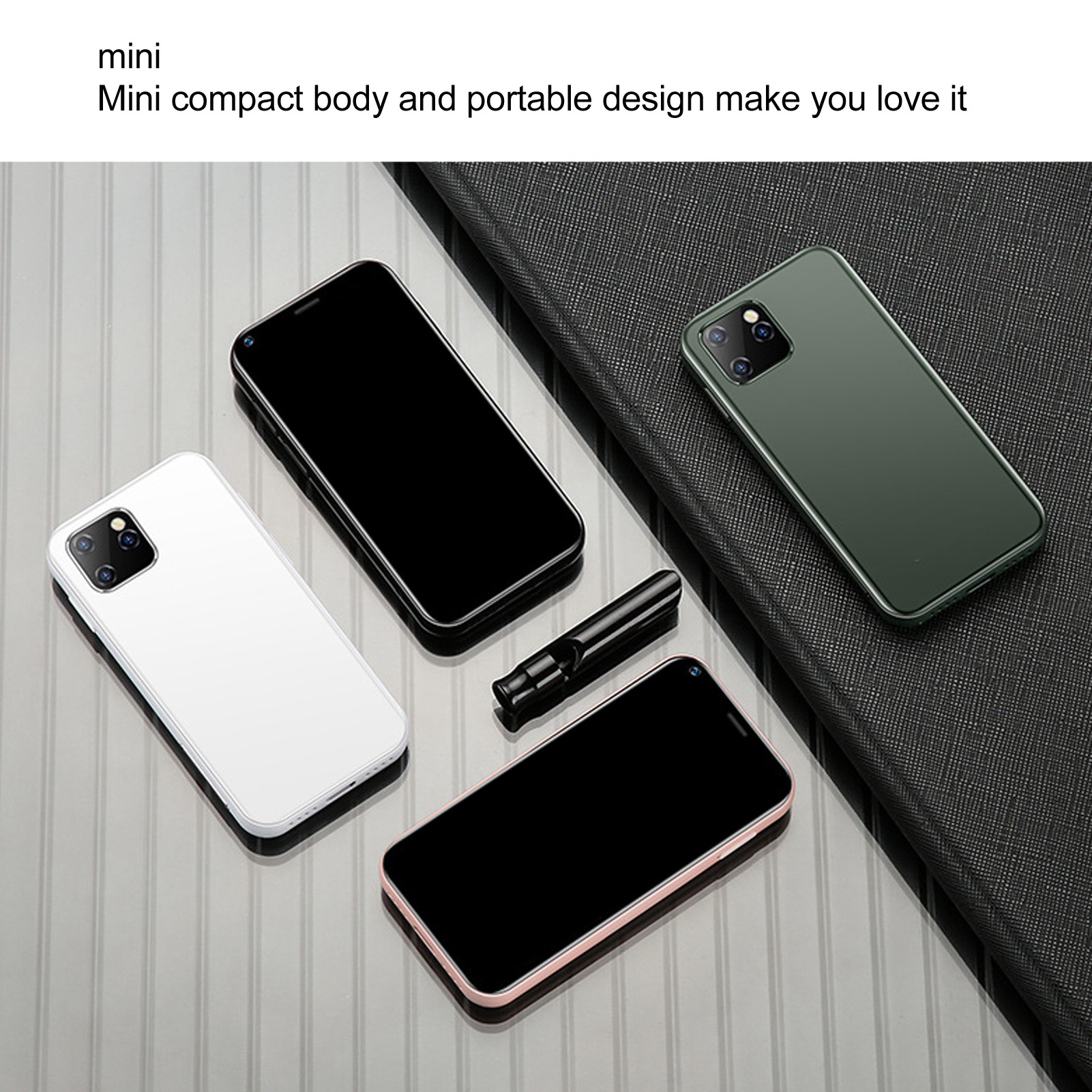 XS11 Mini Mobile Phone 2.5in WiFi GPS 1GB 8GB Quad Core For Andr-oid Smart P Hot - Picture 36 of 36