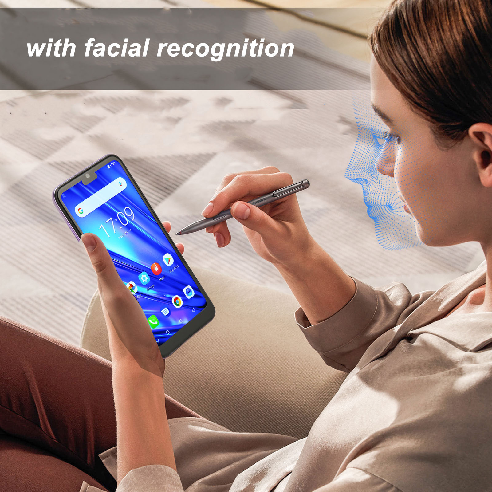 IP14 Pro Smartphone 6.1in 4GB RAM 32GB ROM Ultrathin Face Recognition Dual C Set - Picture 27 of 27