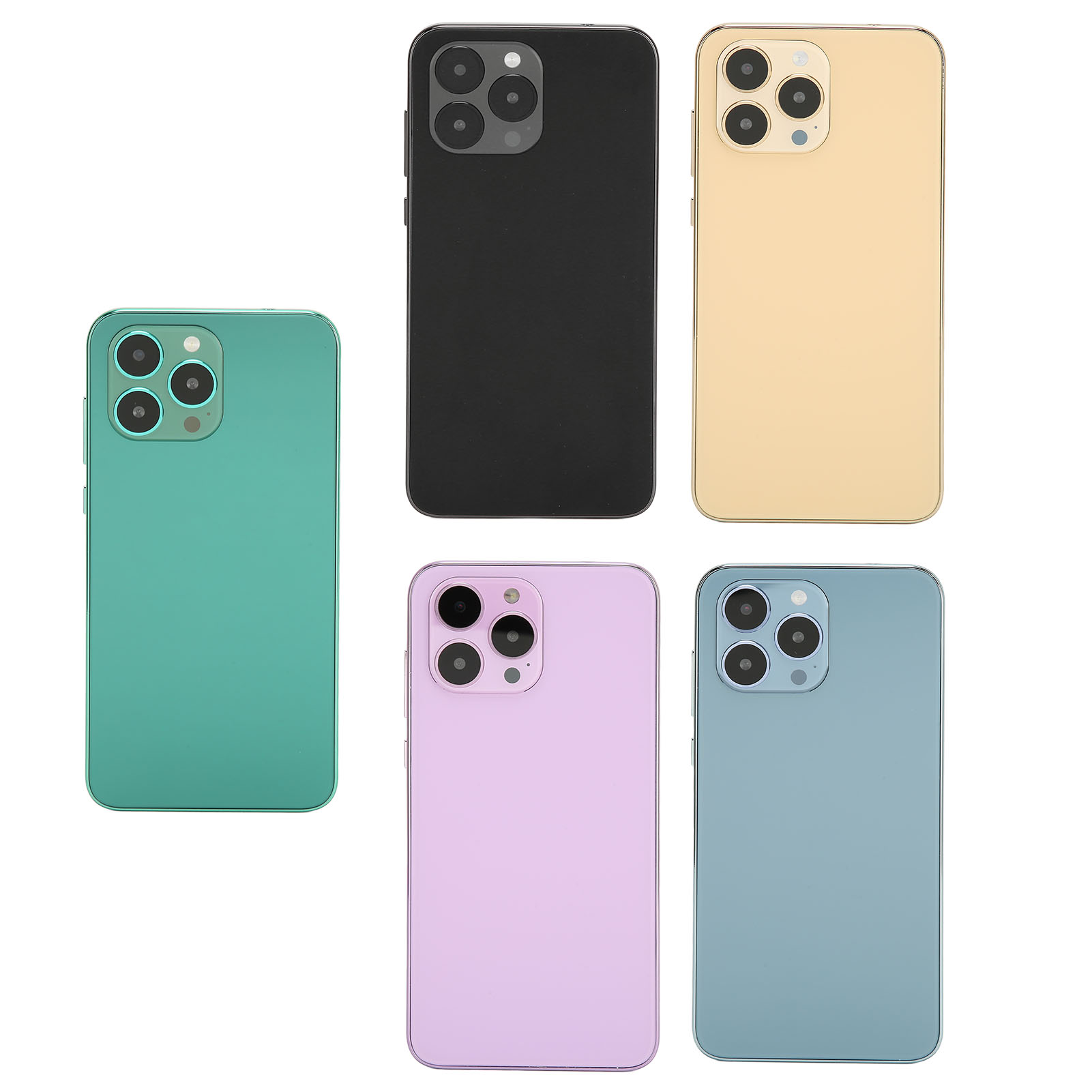 IP14 Pro Smartphone 6.1in 4GB RAM 32GB ROM Ultrathin Face Recognition Dual C Set - Picture 23 of 27