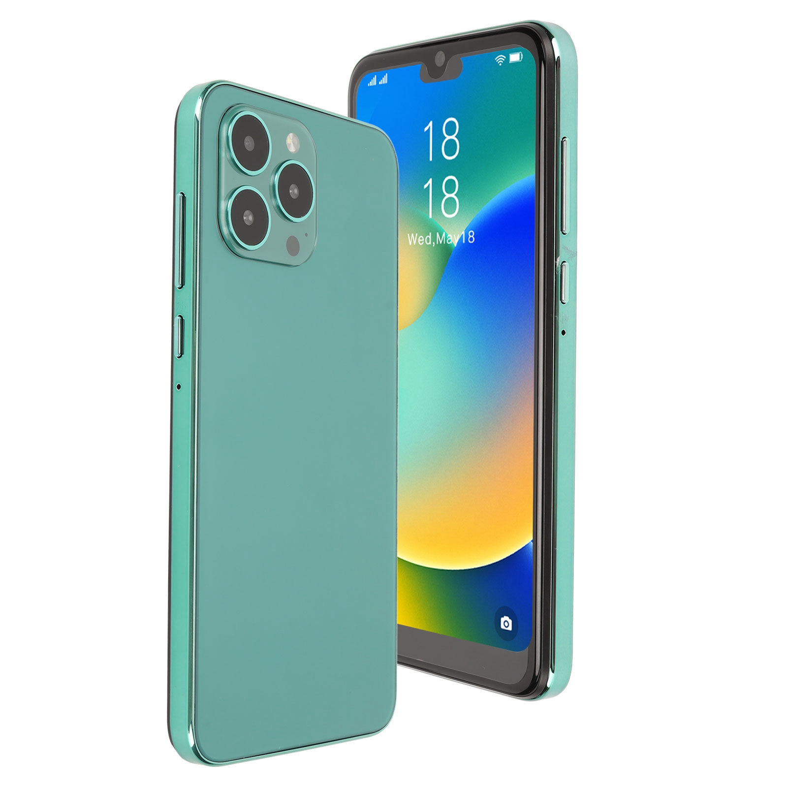 I14pro Smartphone Green 6.1in 4GB RAM 32GB ROM 6800mAh Battery Mobile Ph Hot - Photo 17/21