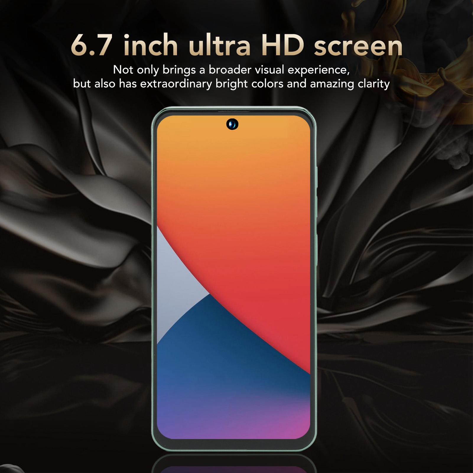 I14 Pro 6.7in 4G Phone For Andr-oid 12 4GB 128GB Cell Phone With 4000mAh NEW - Imagen 17 de 21
