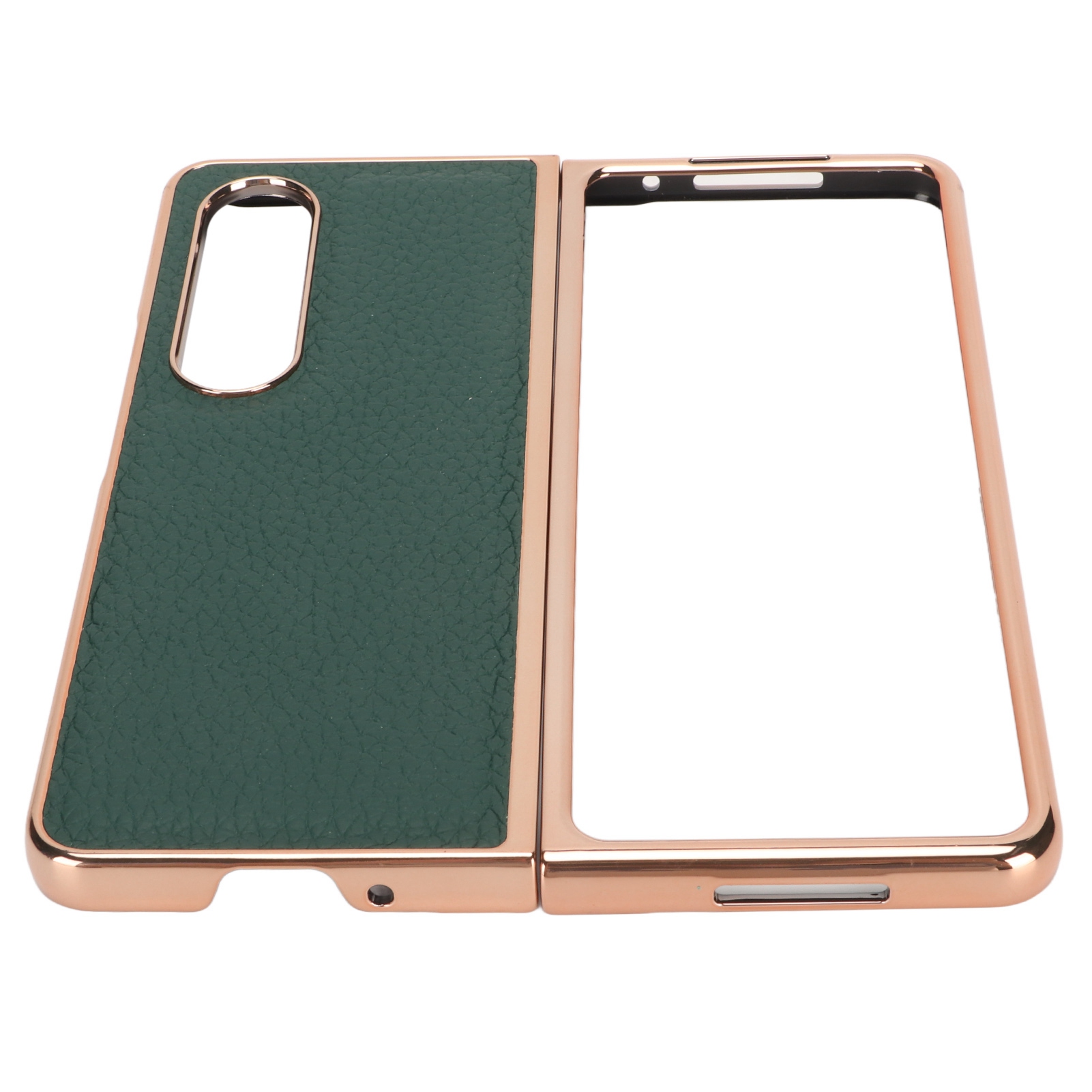 Folding Phone Case For Samsung Z Fold 4 Nano Electroplated Leather St SG5 - Zdjęcie 23 z 34