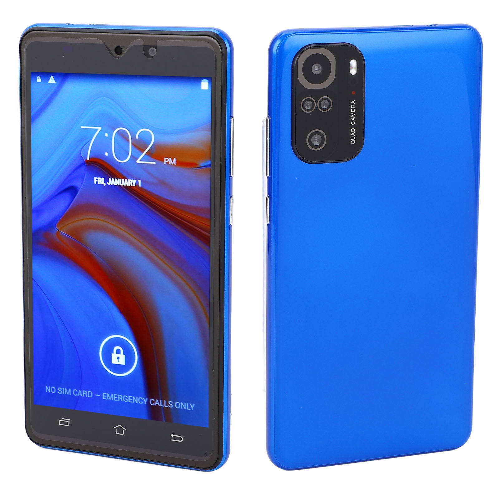 5.0in Smartphone 2GB+16GB Support 2.4G 5G WiFi Octa Core 1920x1080 Dual SIM Fit - Picture 17 of 18
