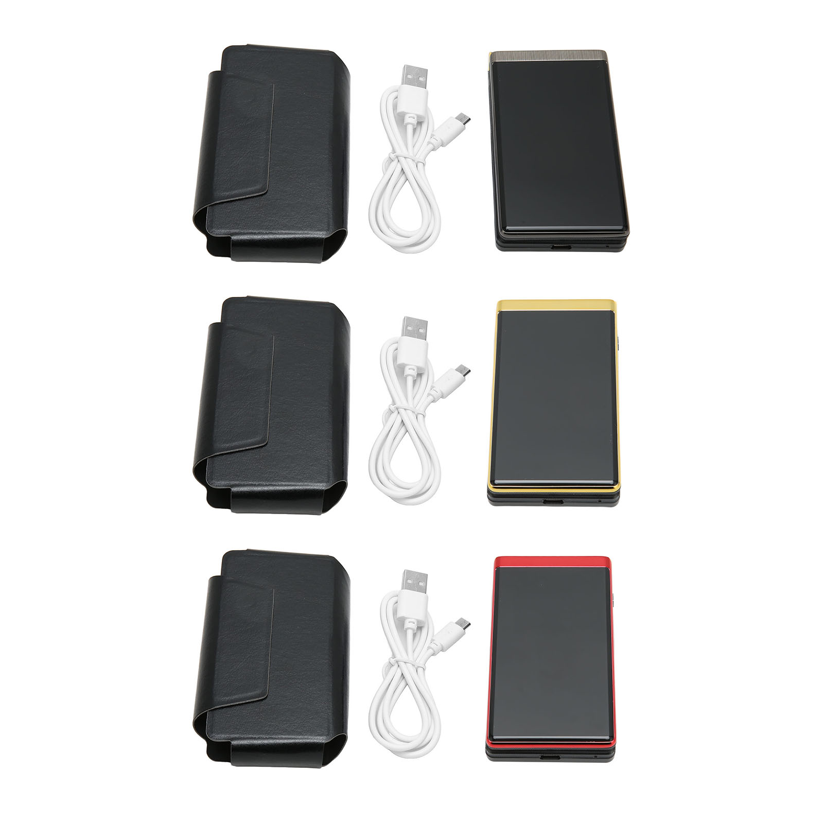 Senior Cell Phone 3in Double Screen 2G Flip Style Dual SIM Slots 5900mAh Unl SAL - Zdjęcie 28 z 33