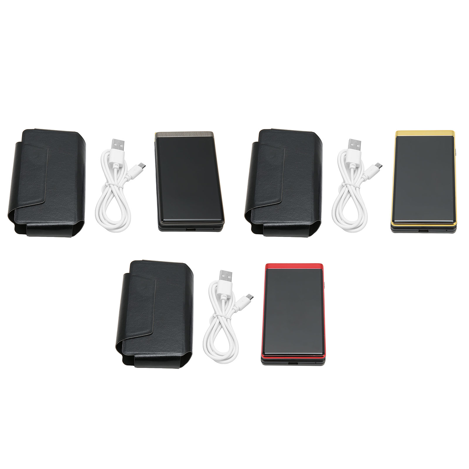 Telefon komórkowy dla seniorów 3 cale podwójny ekran 2G Flip Style Dual SIM gniazda 5900mAh Unlo FY - Zdjęcie 33 z 33