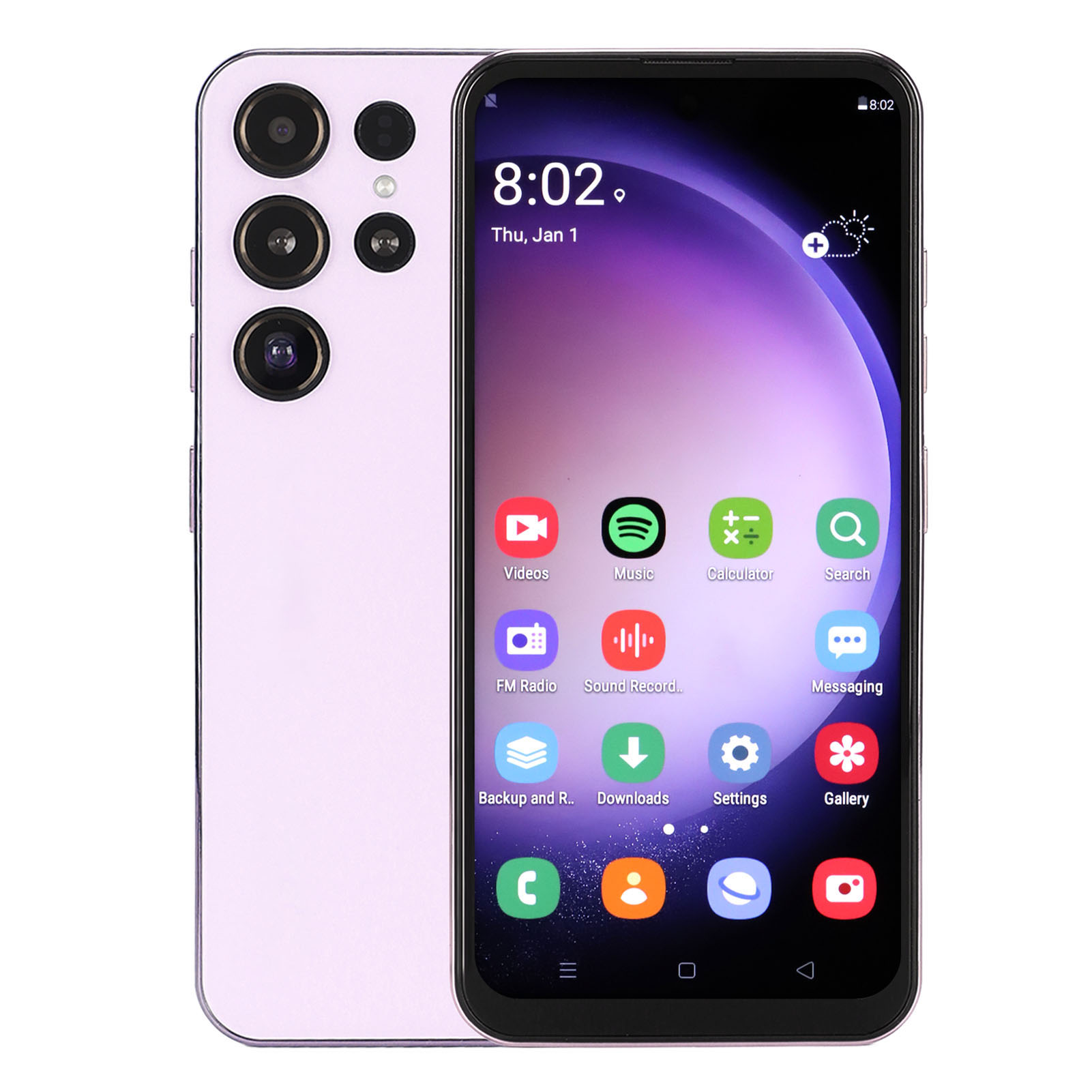 S23 Ultra 6.6in Smartphone For Andriod 10.0 4GB 64GB Cellphone WiFi 2280x320 Hot - Photo 14/21
