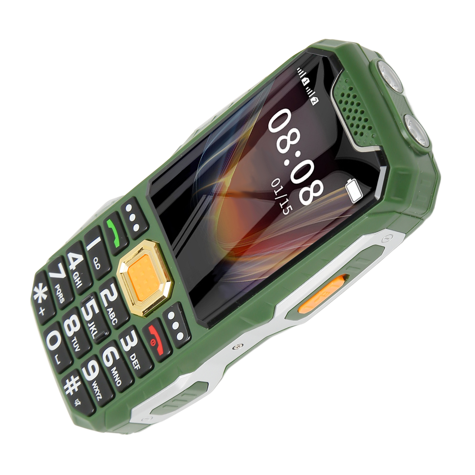 New Big Button 2G Senior Cell Phone Dual SIM Card 2400mah Unlocked Cell Phone Fo - Picture 13 of 30