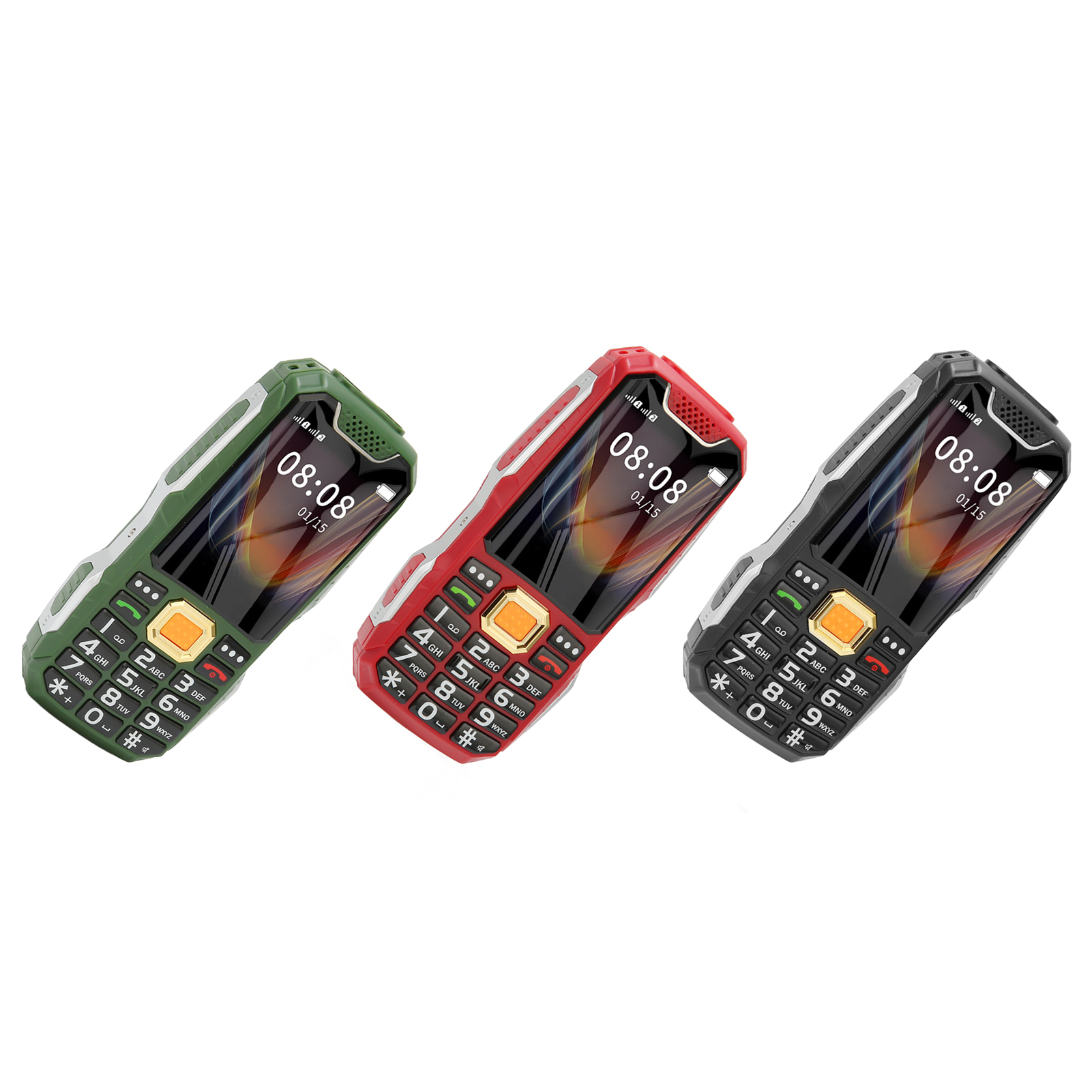 New Big Button 2G Senior Cell Phone Dual SIM Card 2400mah Unlocked Cell Phone Fo - Picture 19 of 30