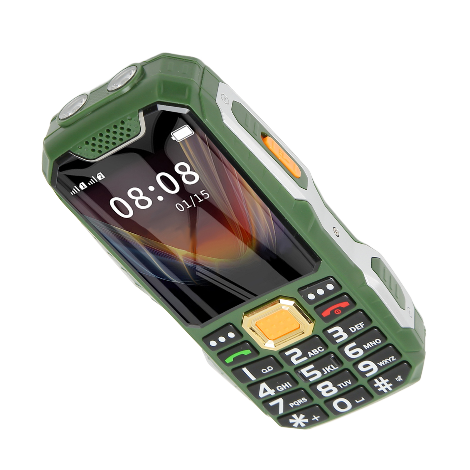 New Big Button 2G Senior Cell Phone Dual SIM Card 2400mah Unlocked Cell Phone Fo - Picture 15 of 30