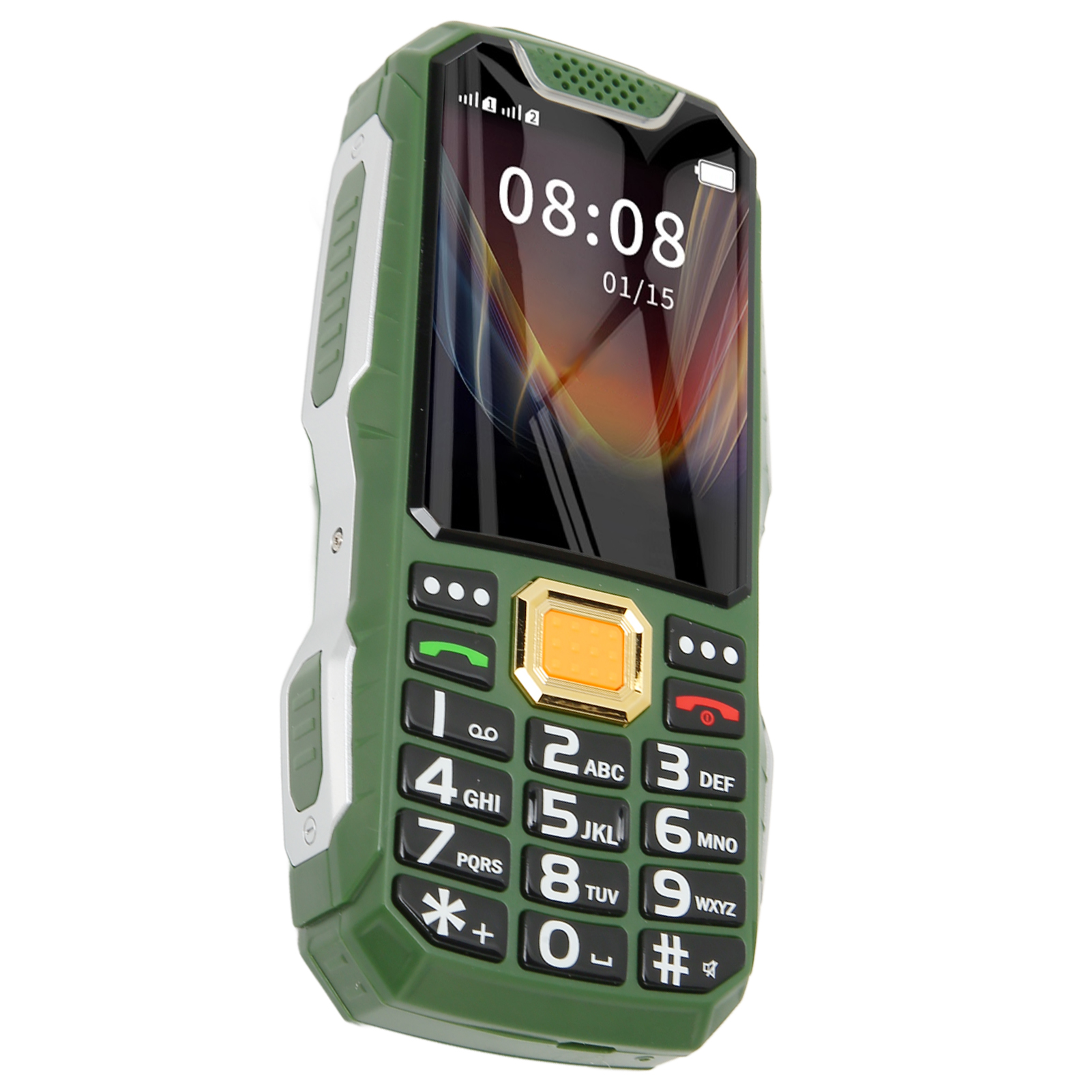 New Big Button 2G Senior Cell Phone Dual SIM Card 2400mah Unlocked Cell Phone Fo - Picture 22 of 30
