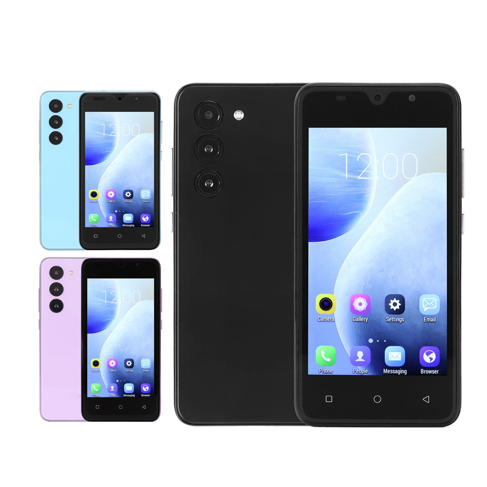 5.0in Smart Phone 2GB RAM 16GB ROM Front 2MP Rear 5MP Face Recognition Unloc TPG - Picture 28 of 33