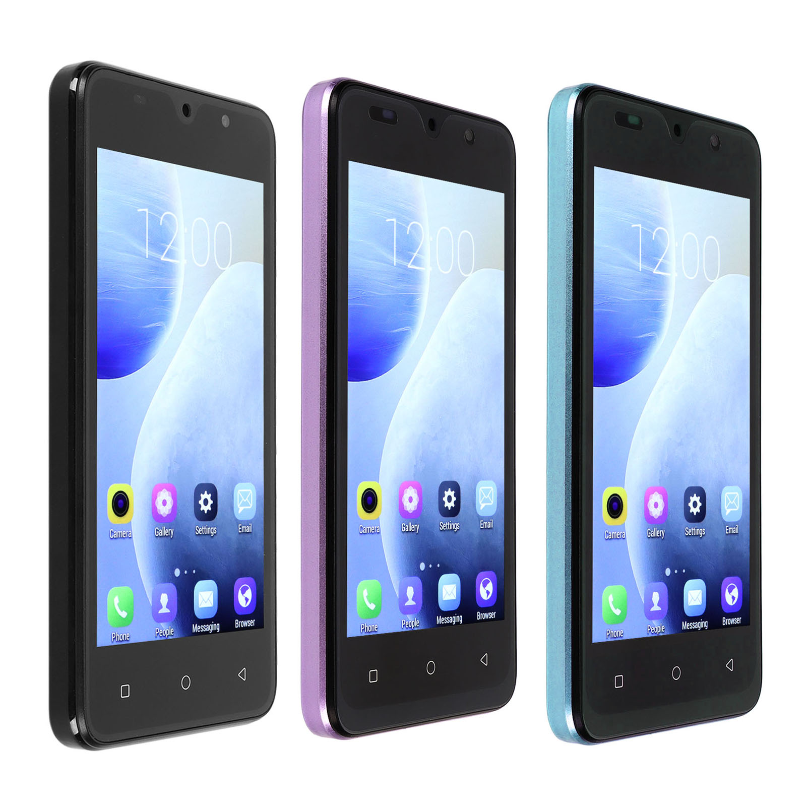 5.0in Smart Phone 2GB RAM 16GB ROM Front 2MP Rear 5MP Face Recognition Unloc TPG - Picture 30 of 33