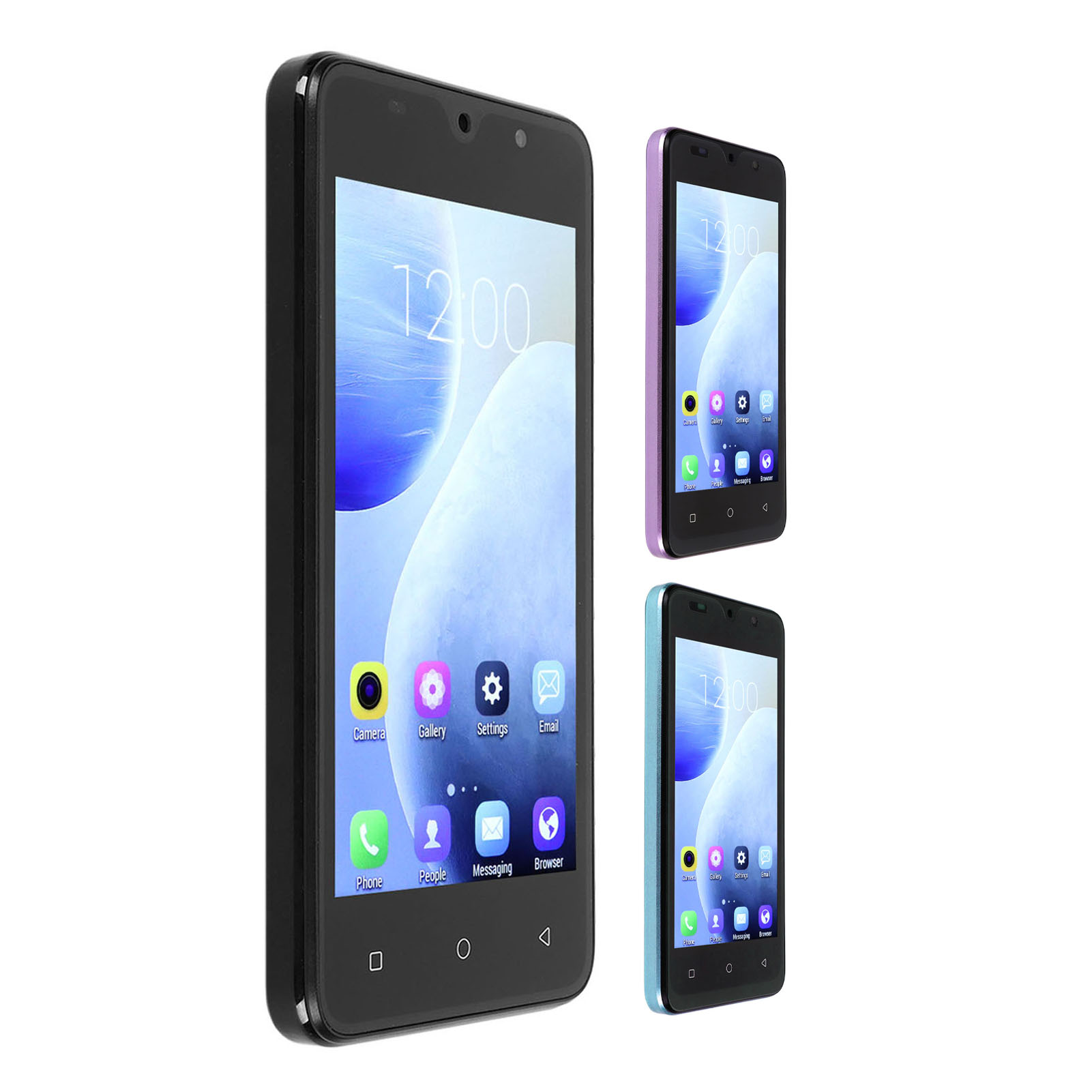5.0in Smart Phone 2GB RAM 16GB ROM Front 2MP Rear 5MP Face Recognition Unloc SDS - Picture 32 of 33