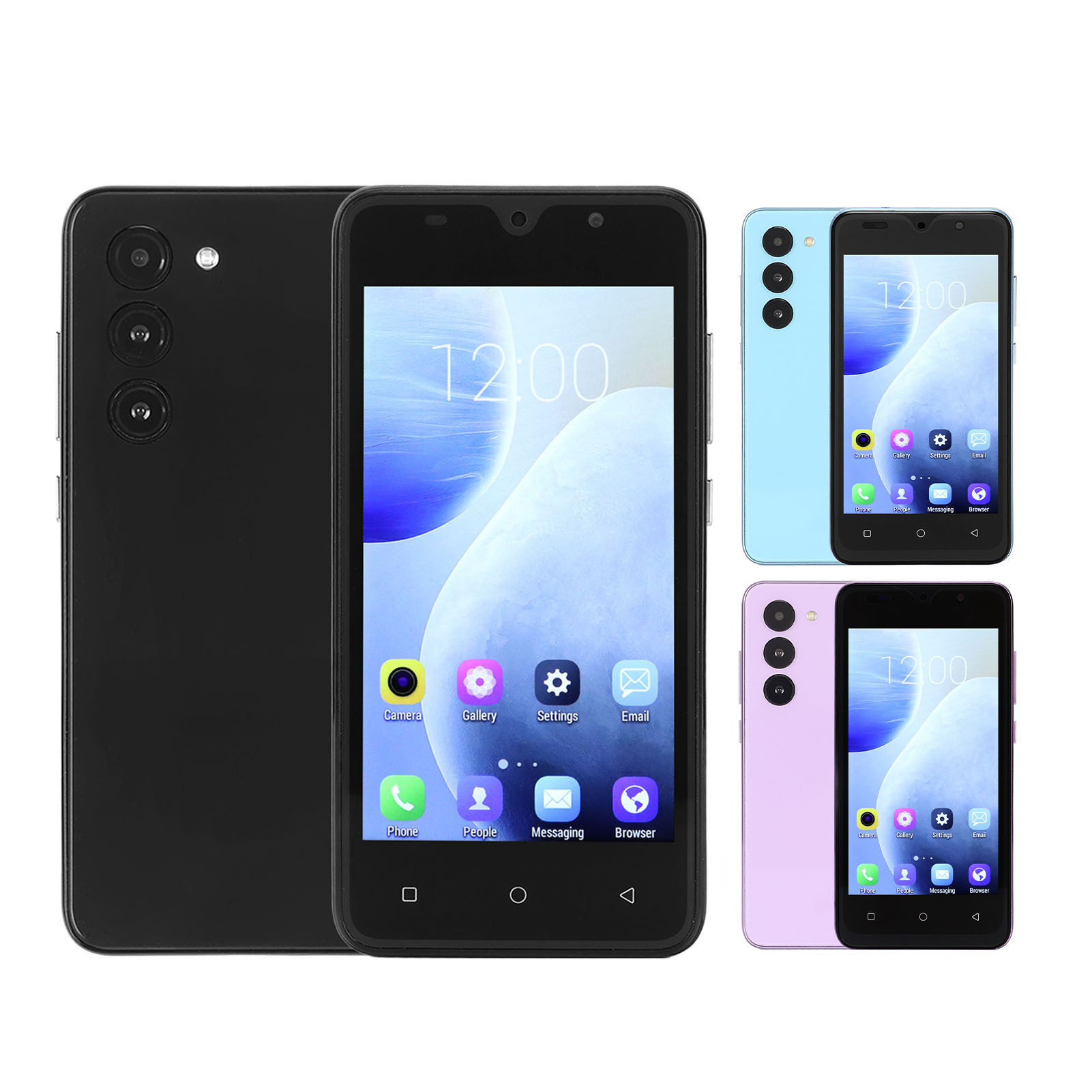 5.0in Smart Phone 2GB RAM 16GB ROM Front 2MP Rear 5MP Face Recognition Unloc SDS - Picture 30 of 33