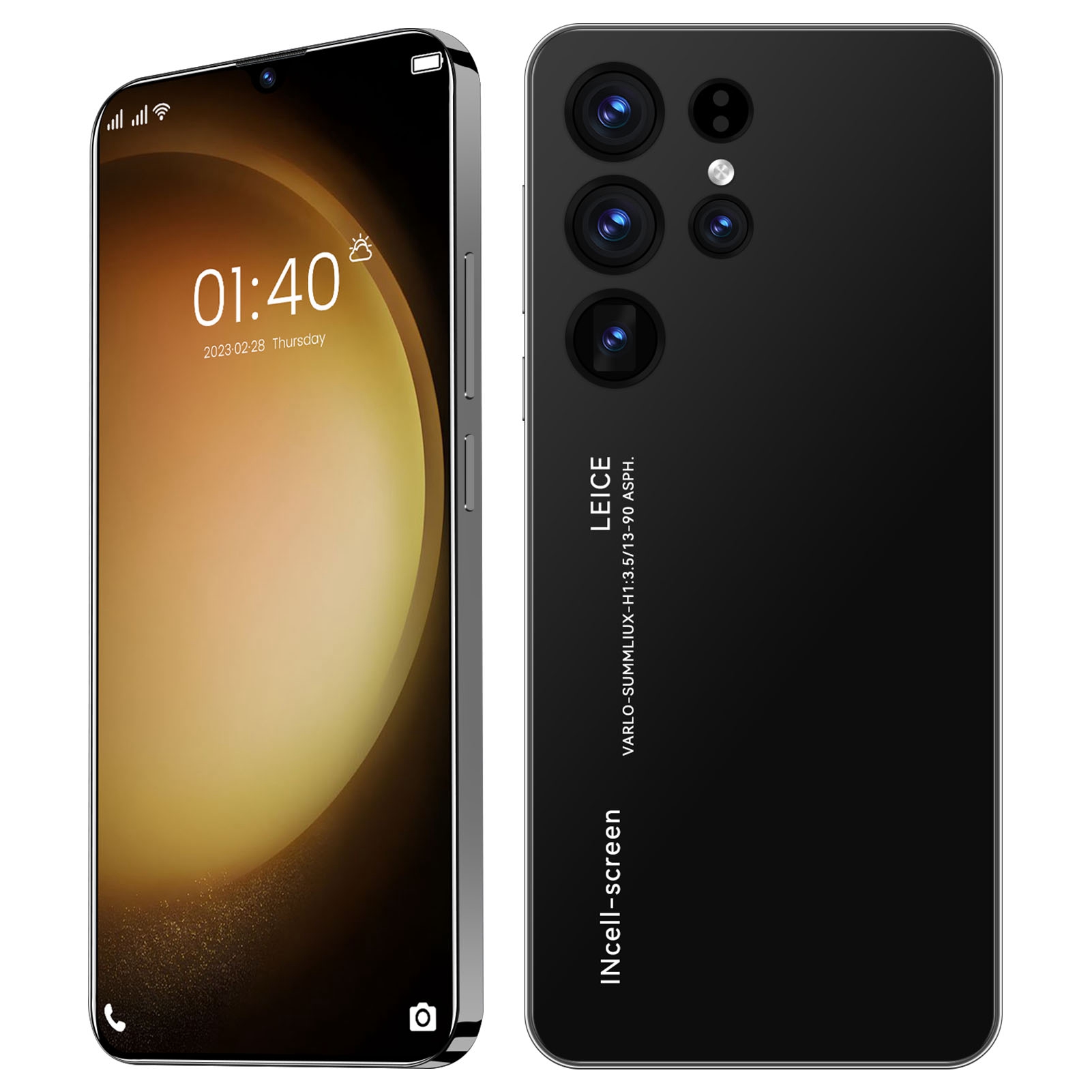 New S23 Ultra 6.0in Smartphone For 12 2GB 16GB Unlocked Cell Phone 6800m - Zdjęcie 24 z 34