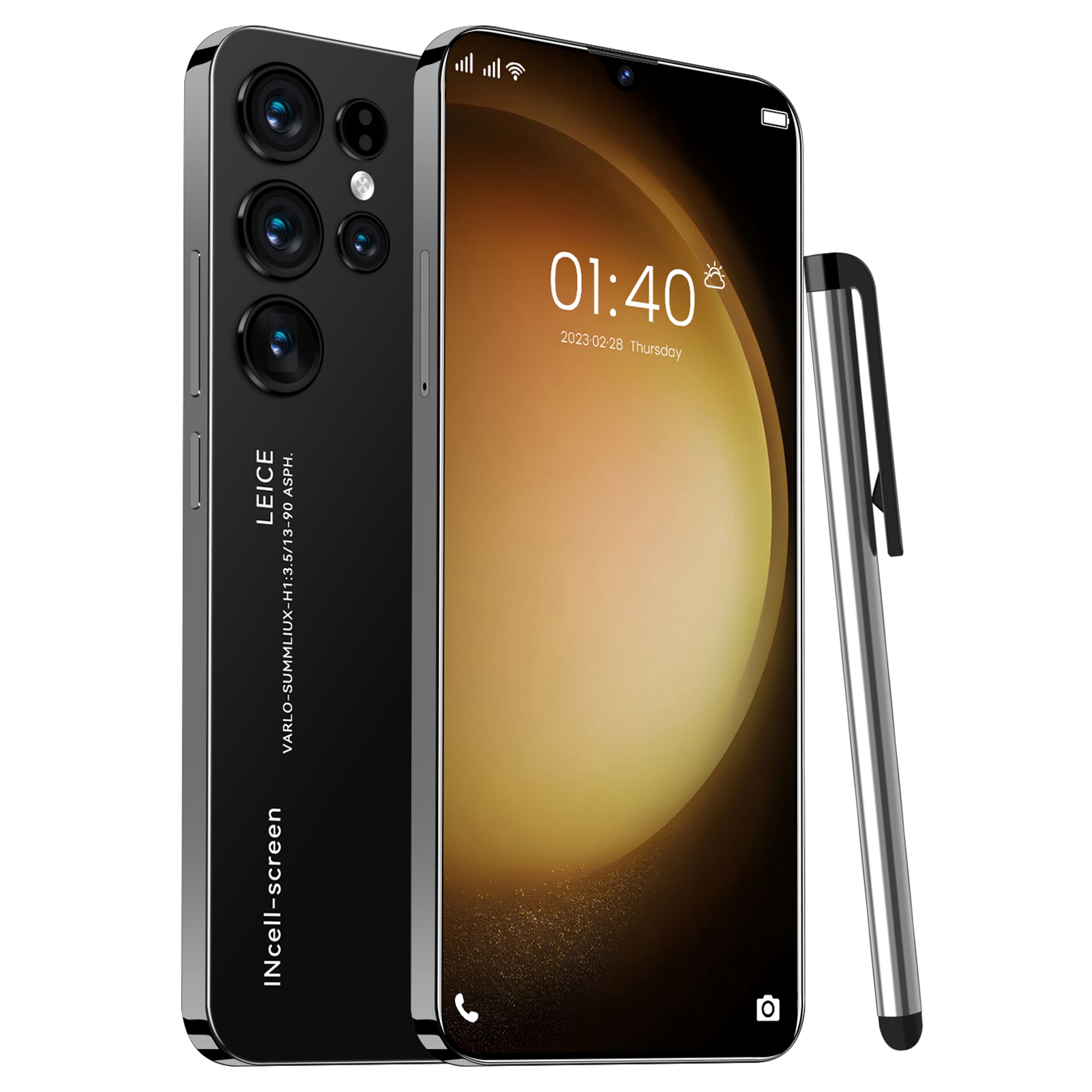 New S23 Ultra 6.0in Smartphone For 12 2GB 16GB Unlocked Cell Phone 6800m - Zdjęcie 23 z 34