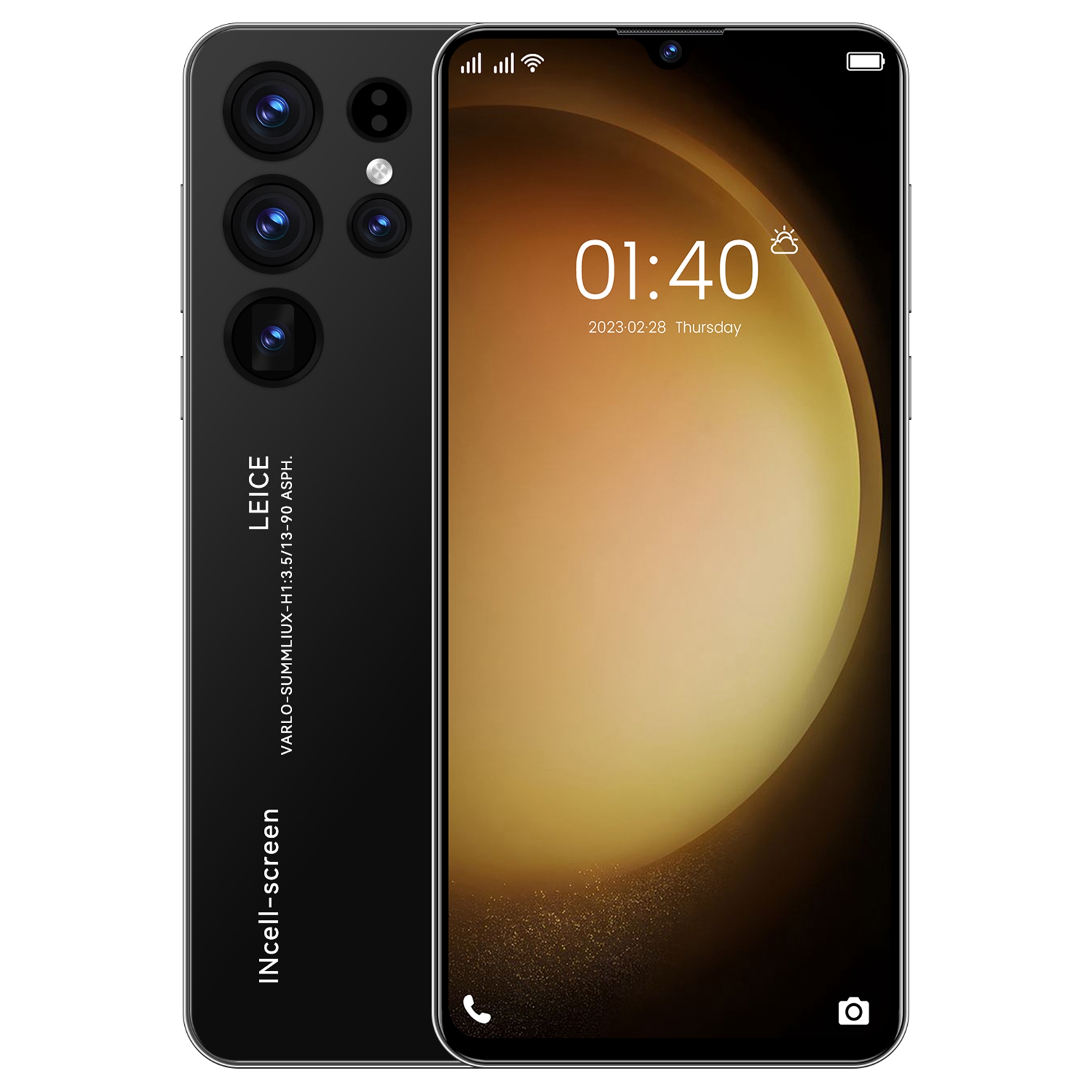 New S23 Ultra 6.0in Smartphone For 12 2GB 16GB Unlocked Cell Phone 6800m - Zdjęcie 33 z 34