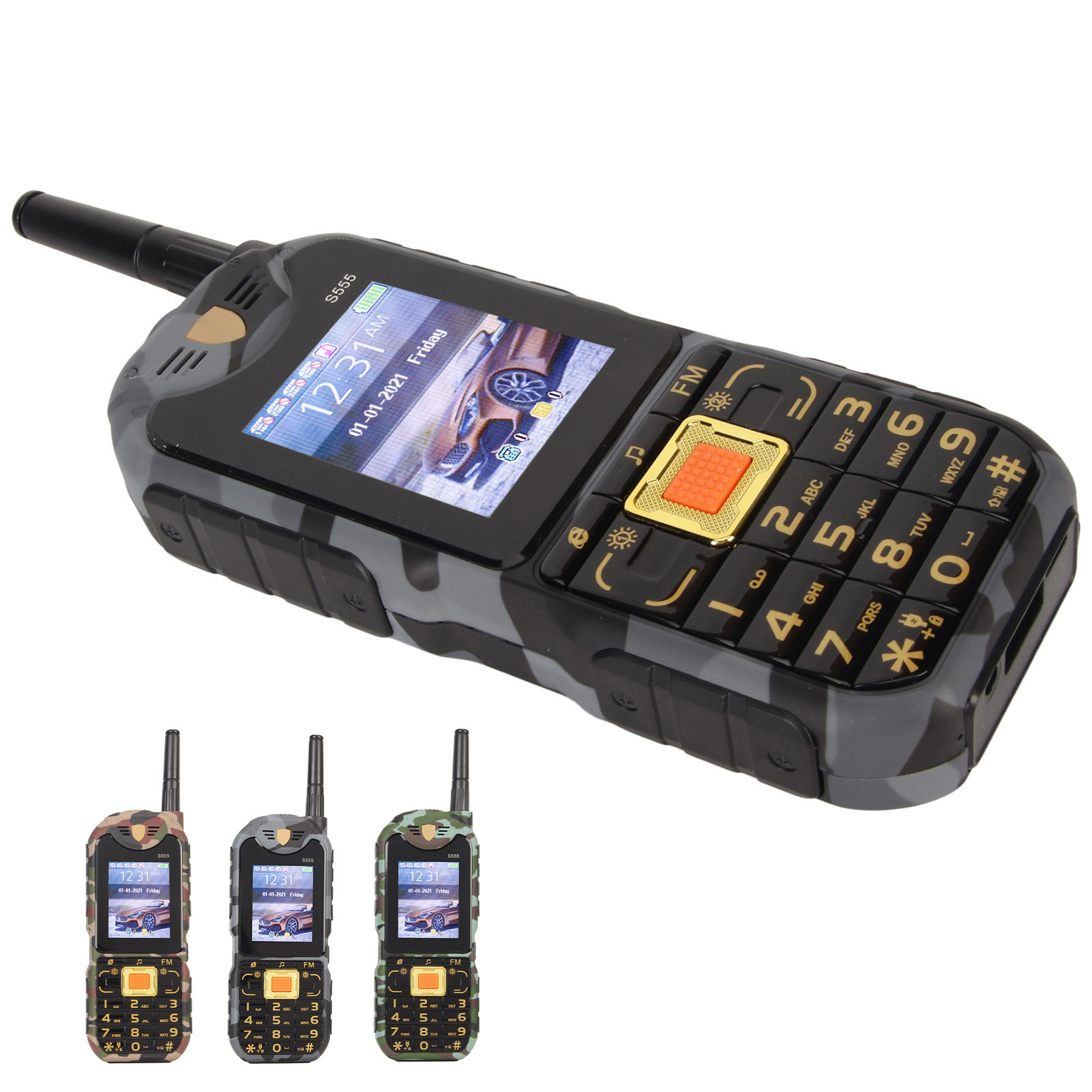 S555 2G Phone Unlocked For Elderly Big Button 2.2 Inch Senior Basic Phone Hi PLM - Picture 19 of 21