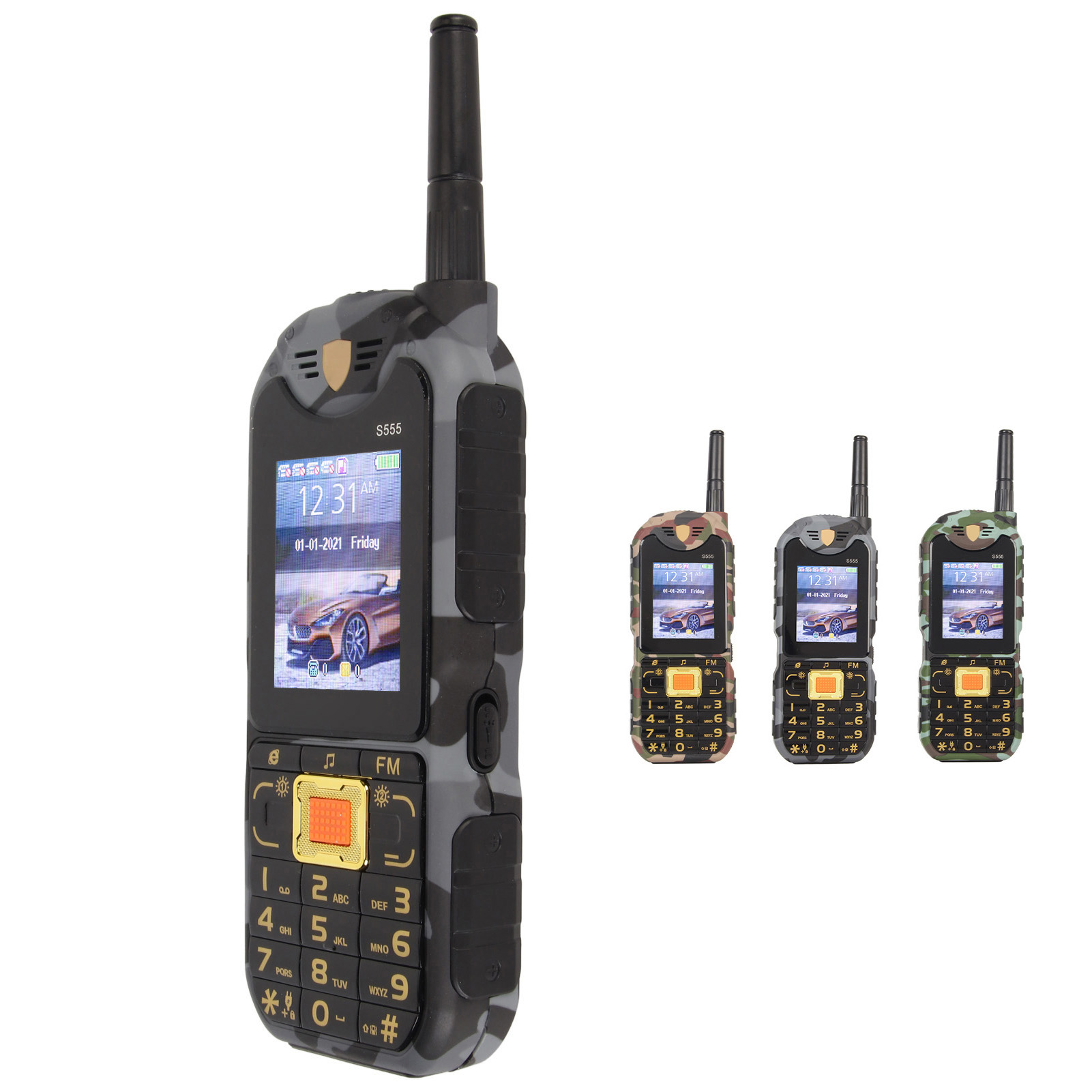 S555 2G Phone Unlocked For Elderly Big Button 2.2 Inch Senior Basic Phone Hi PLM - Picture 14 of 21