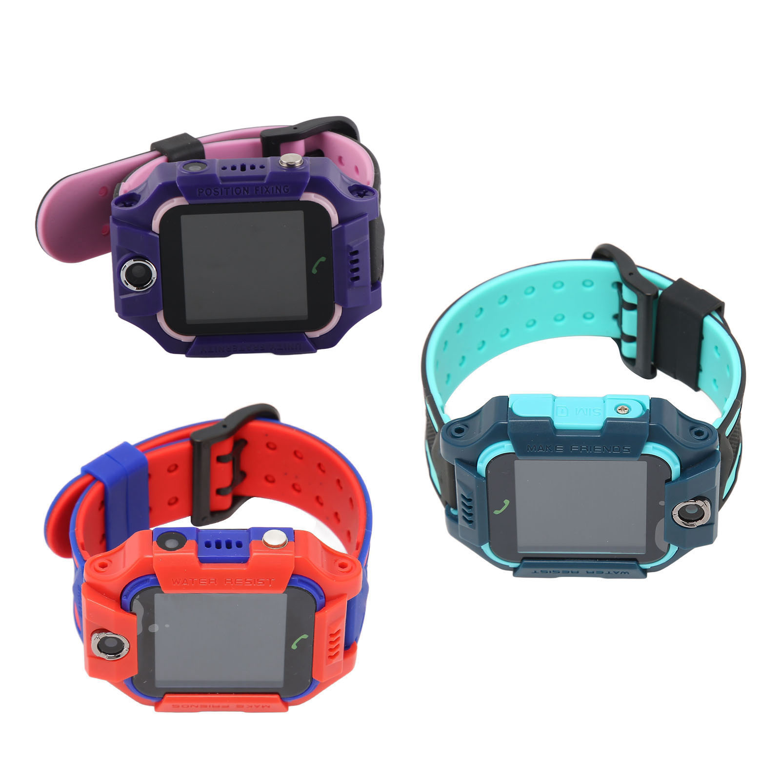 Smartwatch dziecięcy 1,44 cala HD Kolorowy ekran dotykowy 2G GSM IP67 Wodoodporny telefon komórkowy CB - Zdjęcie 28 z 33