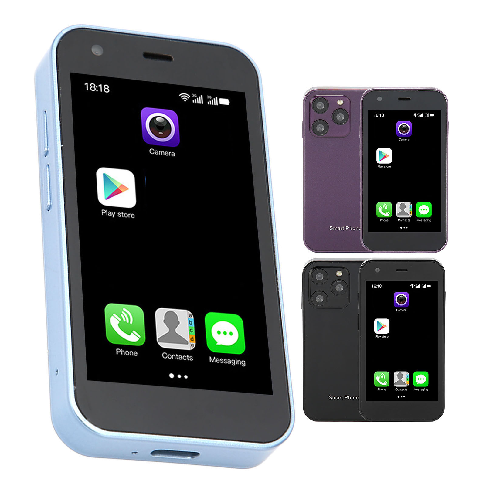 SOYES XS15 Mini 3G Smartphone 3in WiFi 2GB 16GB 3D Glass Slim HD Camera Dual GF1 - Picture 25 of 30