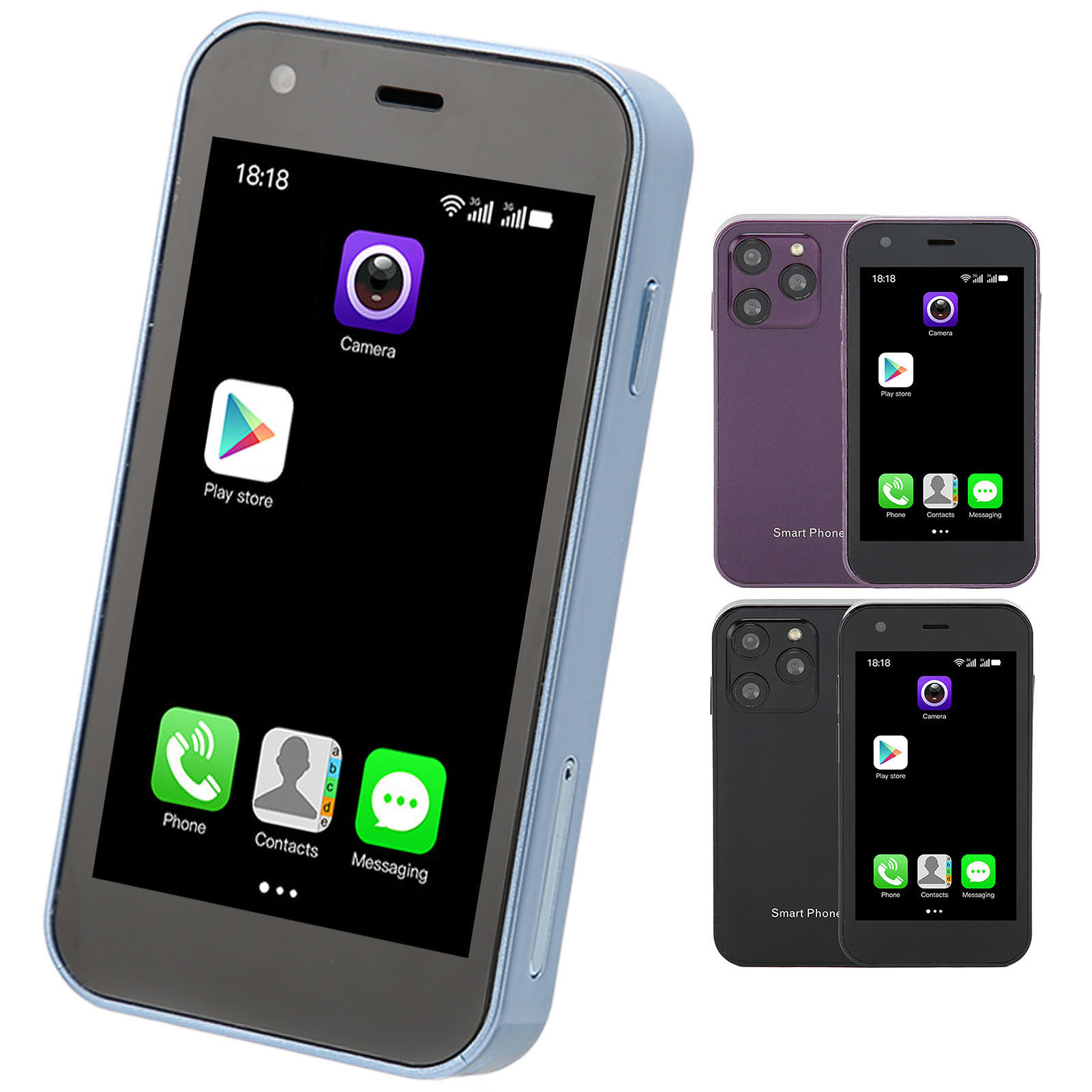 SOYES XS15 Mini 3G Smartphone 3in WiFi 2GB 16GB 3D Glass Slim HD Camera Dual GF1 - Picture 28 of 30