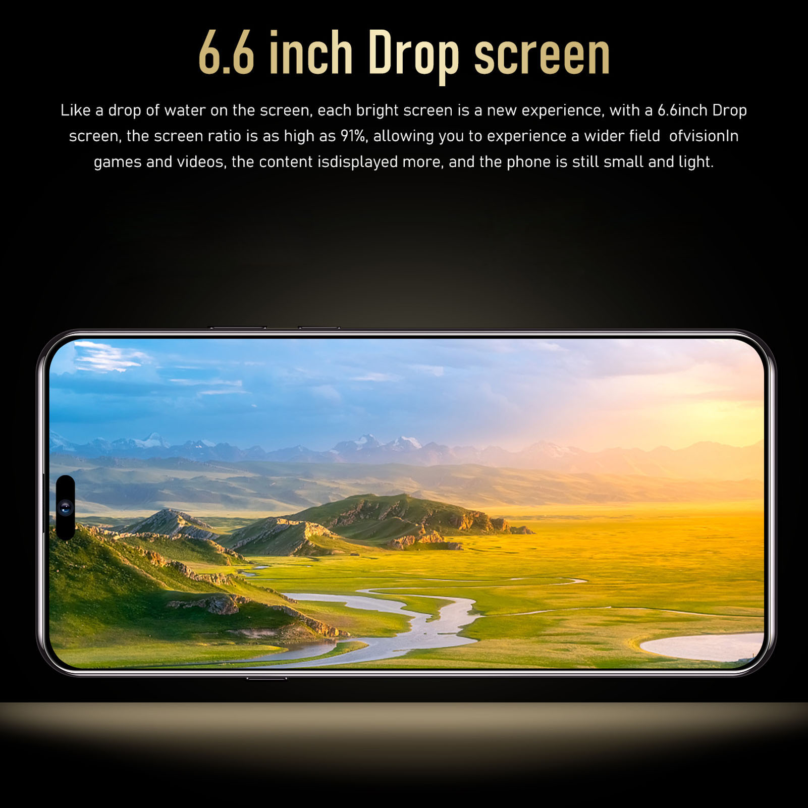 15promax Ultra Thin 6.6in Face Unlock 4GLTE Phone With Earphones 8 SG7 - Zdjęcie 31 z 33