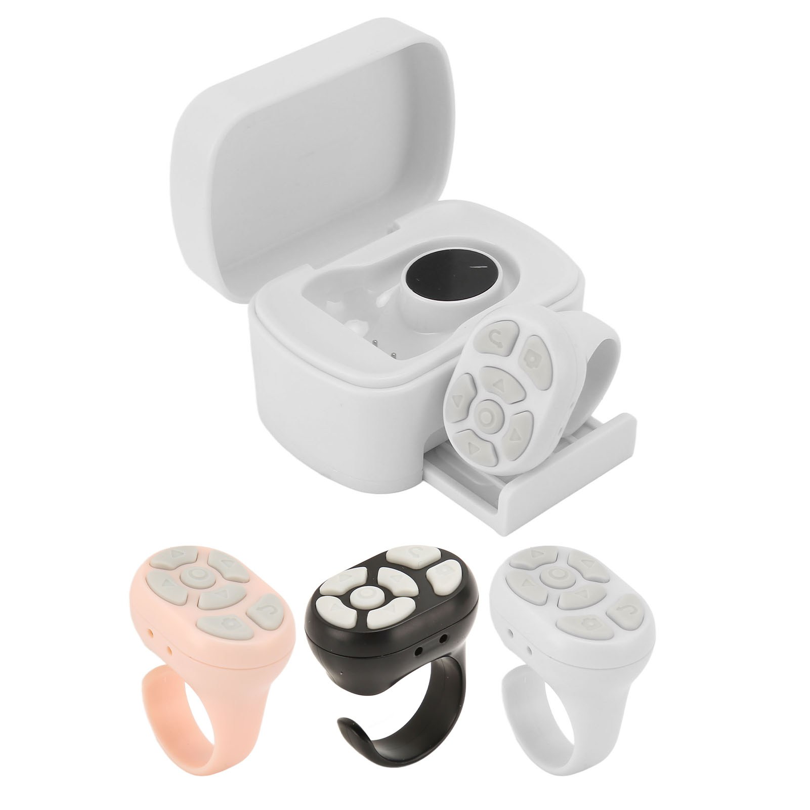Remote Control Scrolling Ring BT 5.3 APP Page Turner Camera Shutter Remote IDM - Photo 16 sur 21
