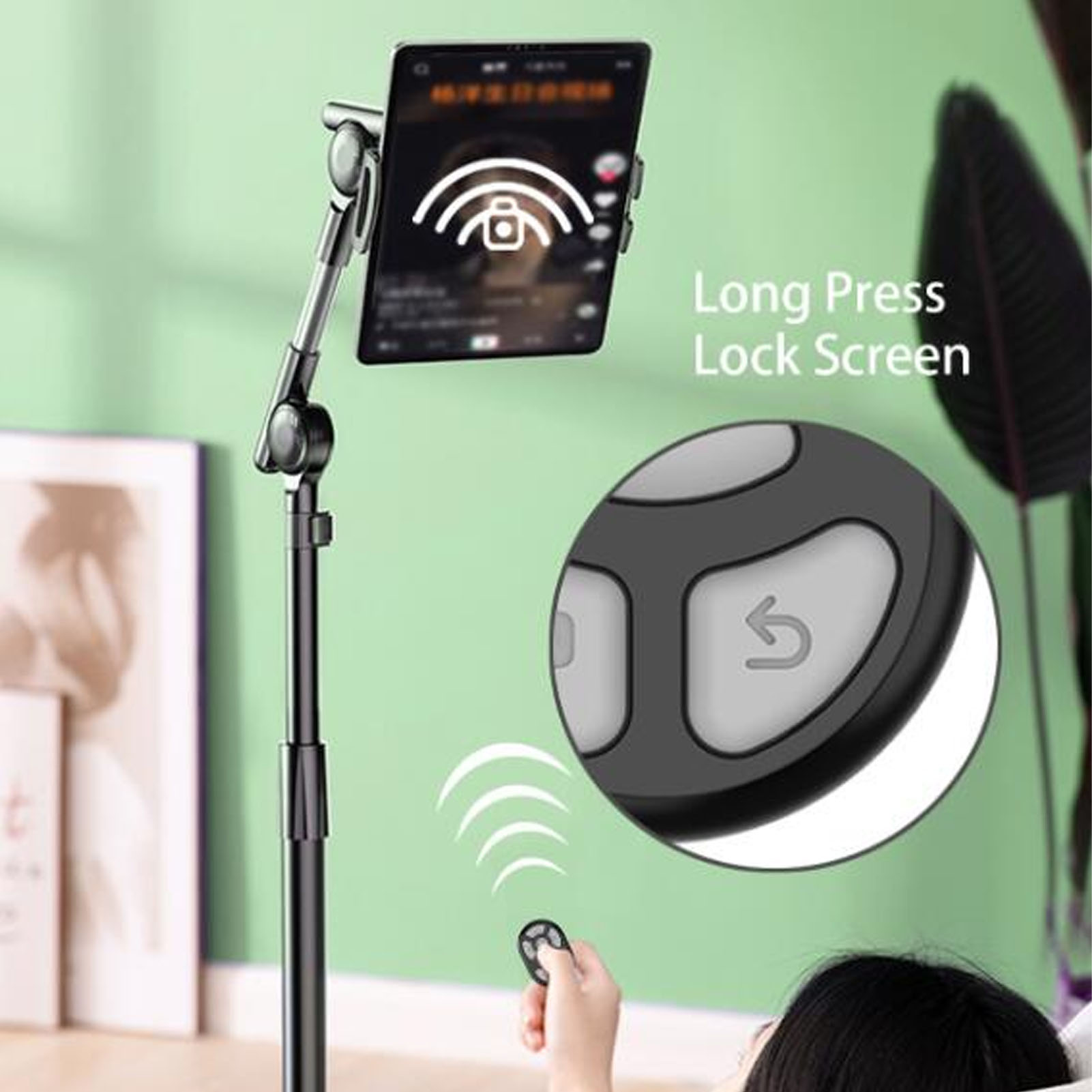 Remote Control Scrolling Ring BT 5.3 APP Page Turner Camera Shutter Remote GOF - Photo 14 sur 21