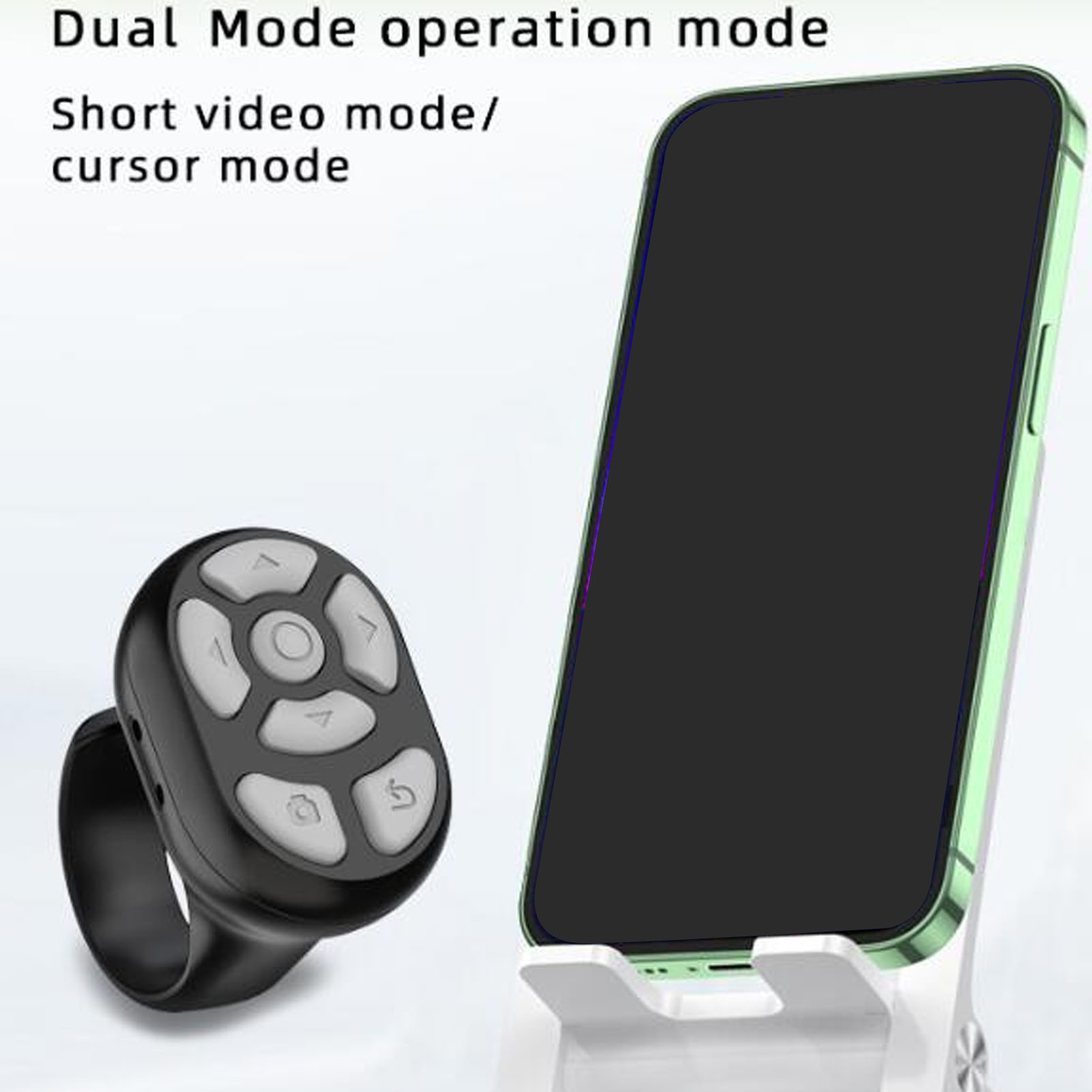 Remote Control Scrolling Ring BT 5.3 APP Page Turner Camera Shutter Remote GOF - Photo 21 sur 21