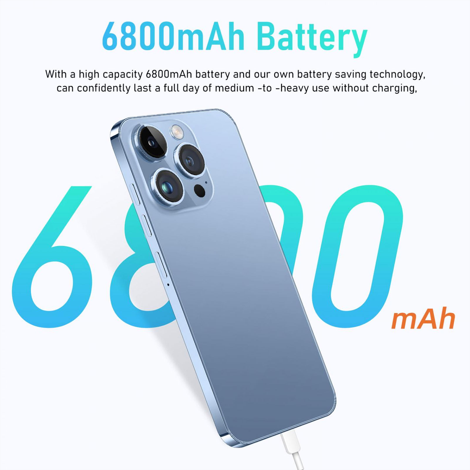 I14pro Max 6.7 In 4G Smartphone 5G Dual Band WIFI Unlocked Cell Phone With 12 CB - Bild 25 von 36