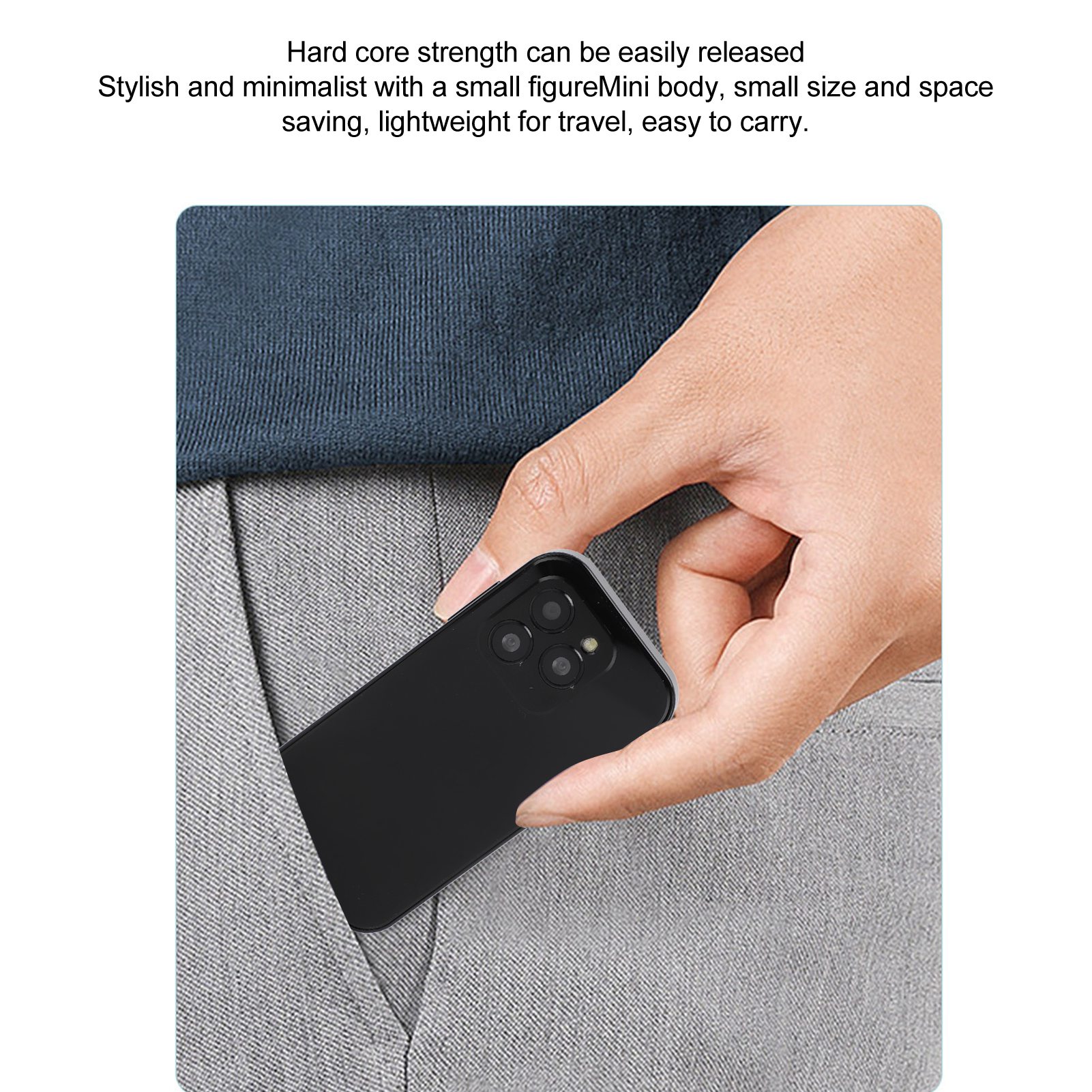 SOYES XS15 Pro 3G Mini Smartphone 3in 1000mAh 2GB 16GB 4MP 6MP Type C Dual TDM - Picture 30 of 30