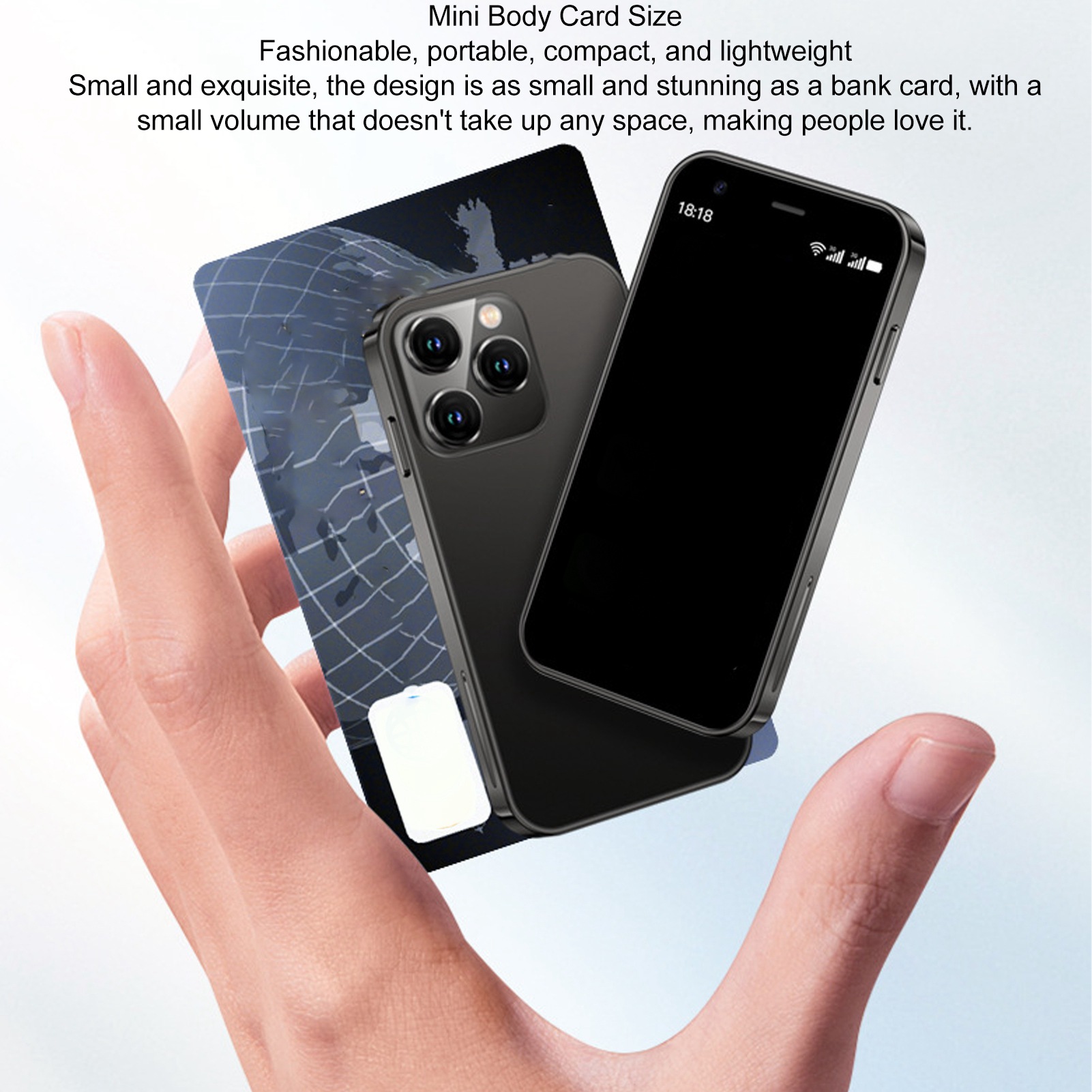 SOYES XS15 Pro 3G Mini Smartphone 3in 1000mAh 2GB 16GB 4MP 6MP Type C Dual TDM - Picture 28 of 30