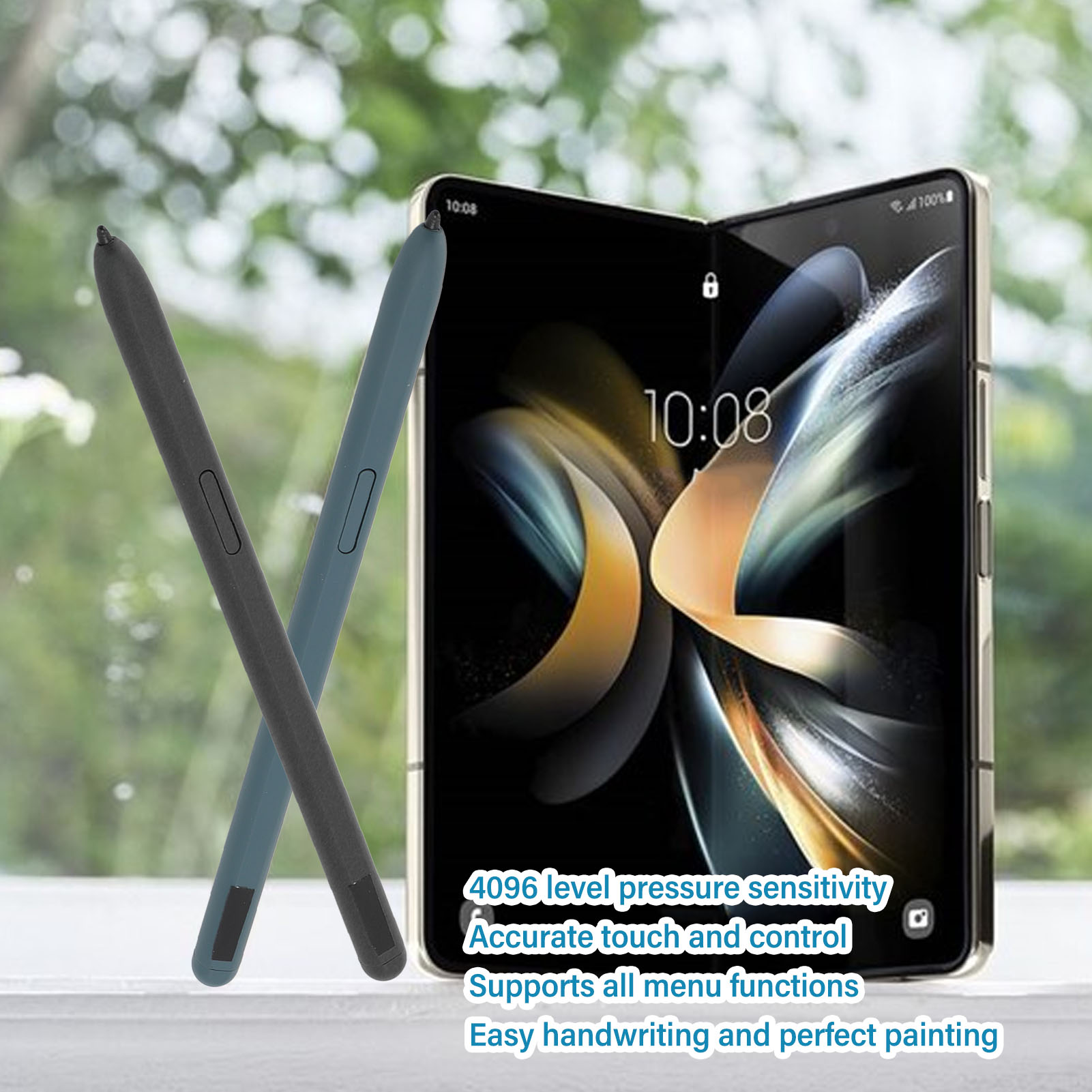 Touch Stylus Pen Accurate Touch Control 4096 Pressure Le-vels Stylus Pen Repl FY - Afbeelding 28 van 28