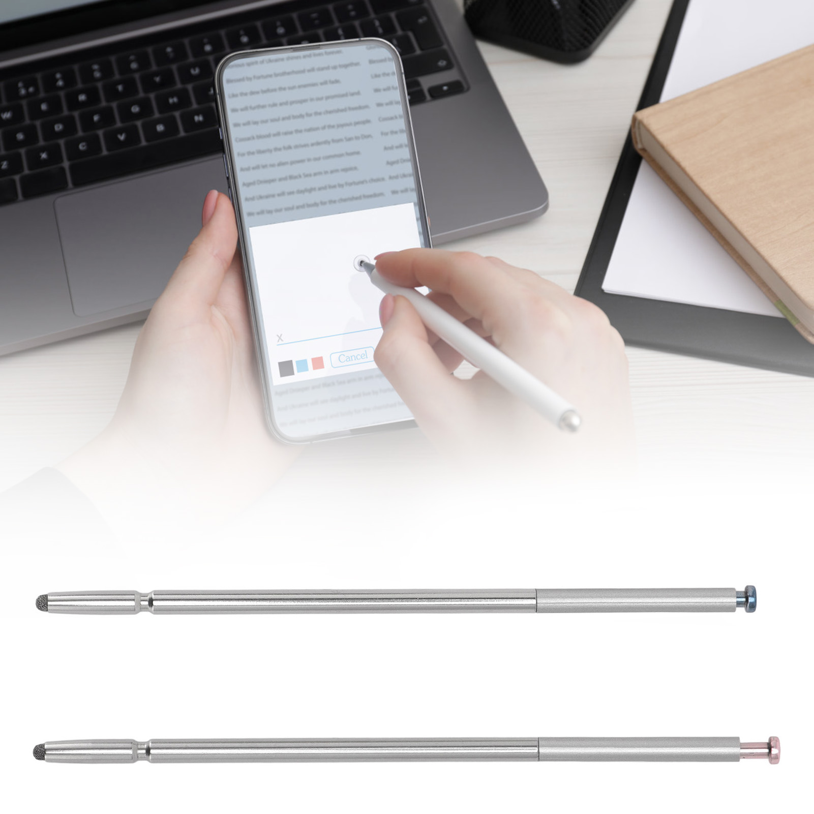 Stylus Pencil Touchsreen Pen Sensitive Responsive Accurate Phone Pen With S GDB - Photo 18 sur 18