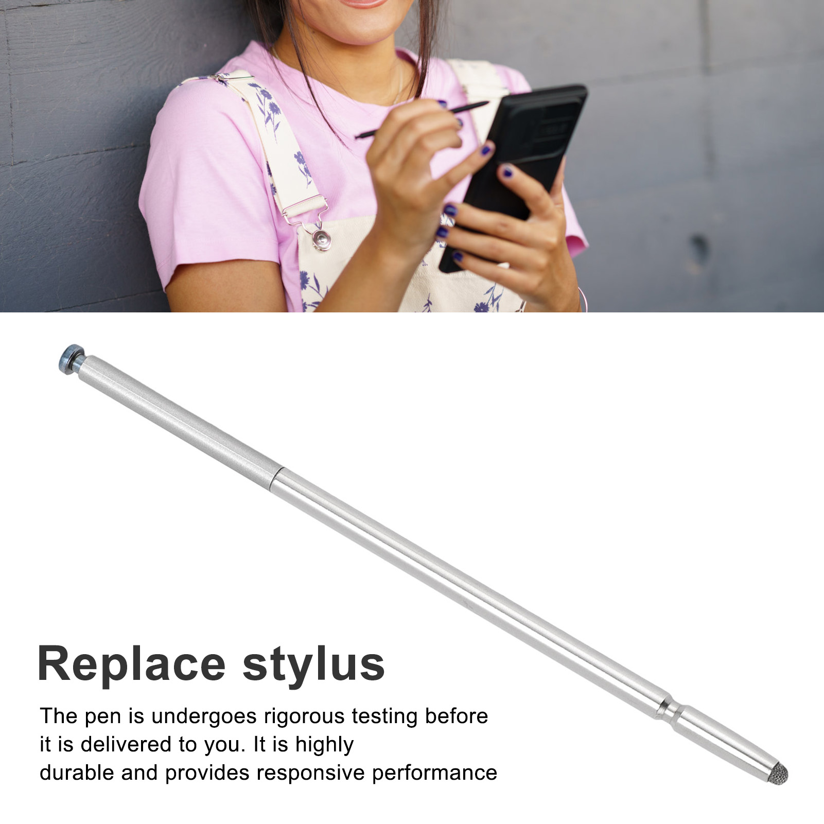Stylus Pencil Touchsreen Pen Sensitive Responsive Accurate Phone Pen With S GDB - Photo 16 sur 18