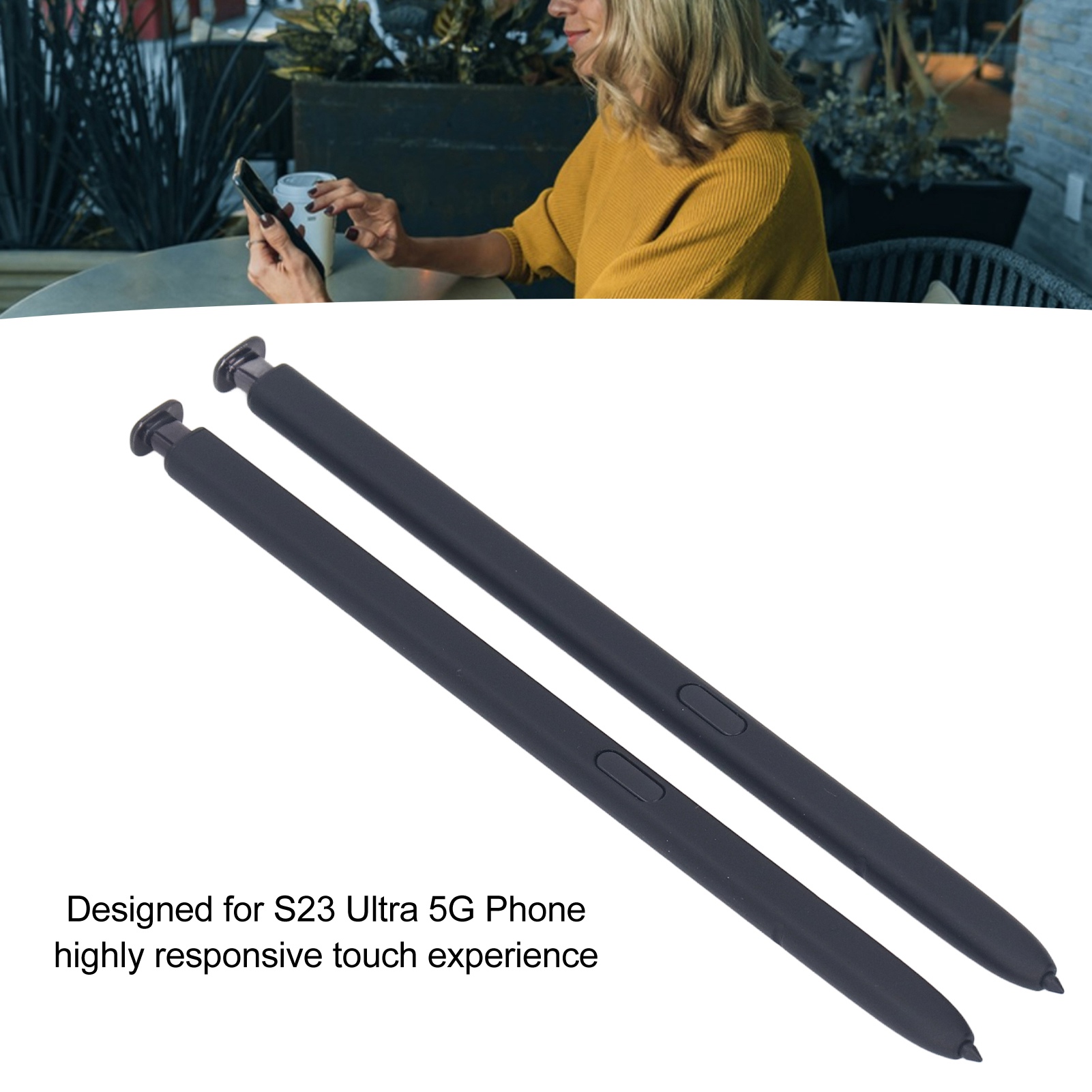 2x Rysik do S23 Ultra 5G Szybka reakcja Precyzyjne światło sterujące Solidne plastikowe CB - Zdjęcie 26 z 31