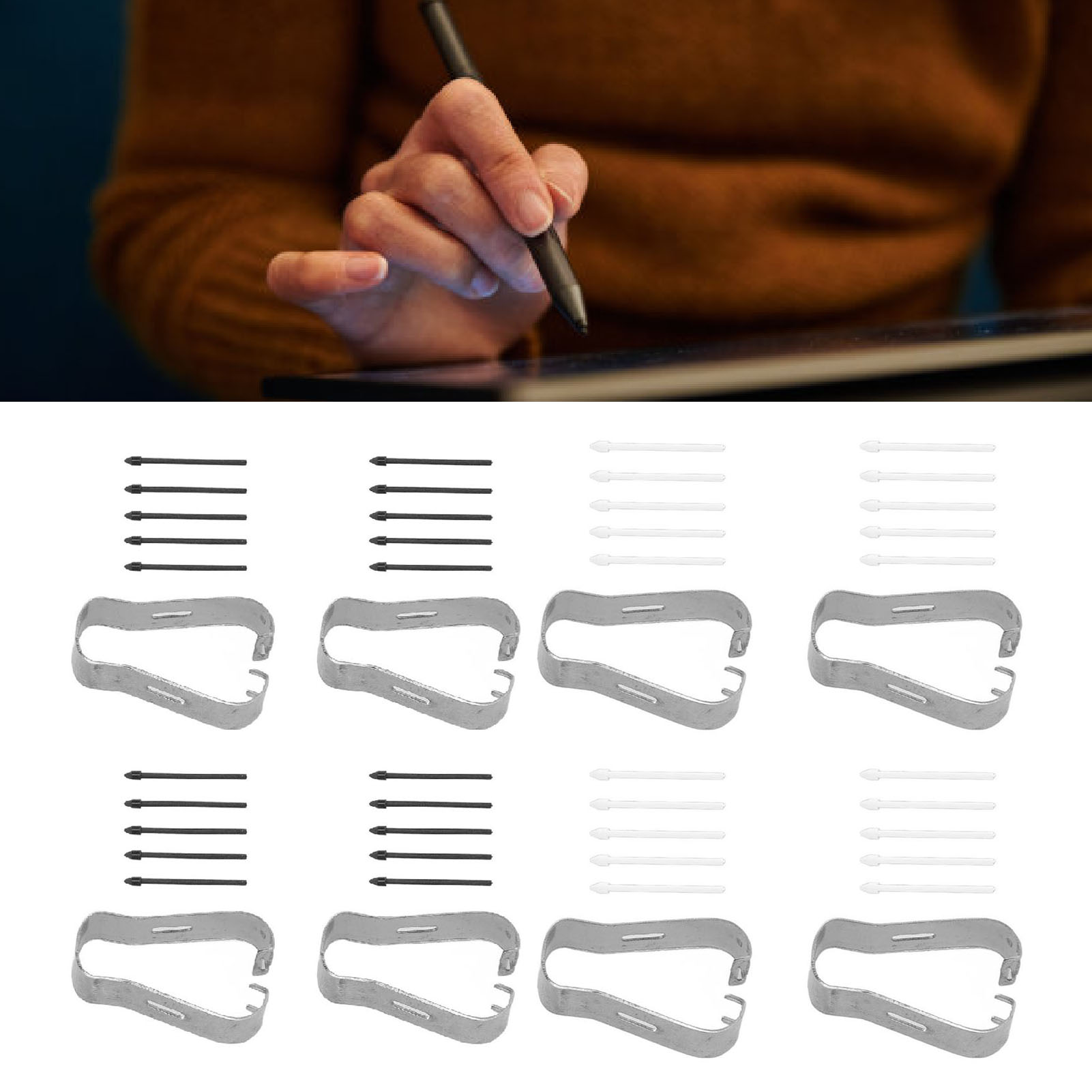 20Pcs Replacement Stylus Pen Tips With Removal Tool Nibs For Note 10 AU - Photo 17 sur 18