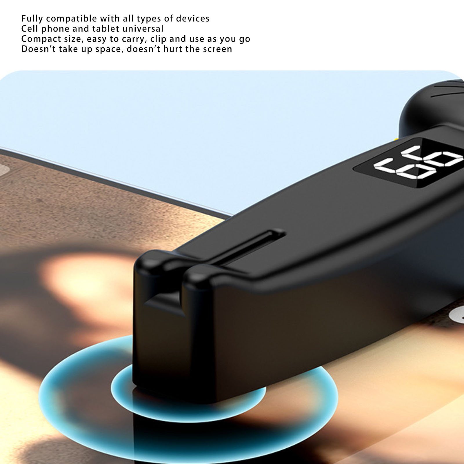 BT Remote Control Page Turner Type C Fast Charging Silent Smart Scrolling R Kit - Photo 14 sur 21